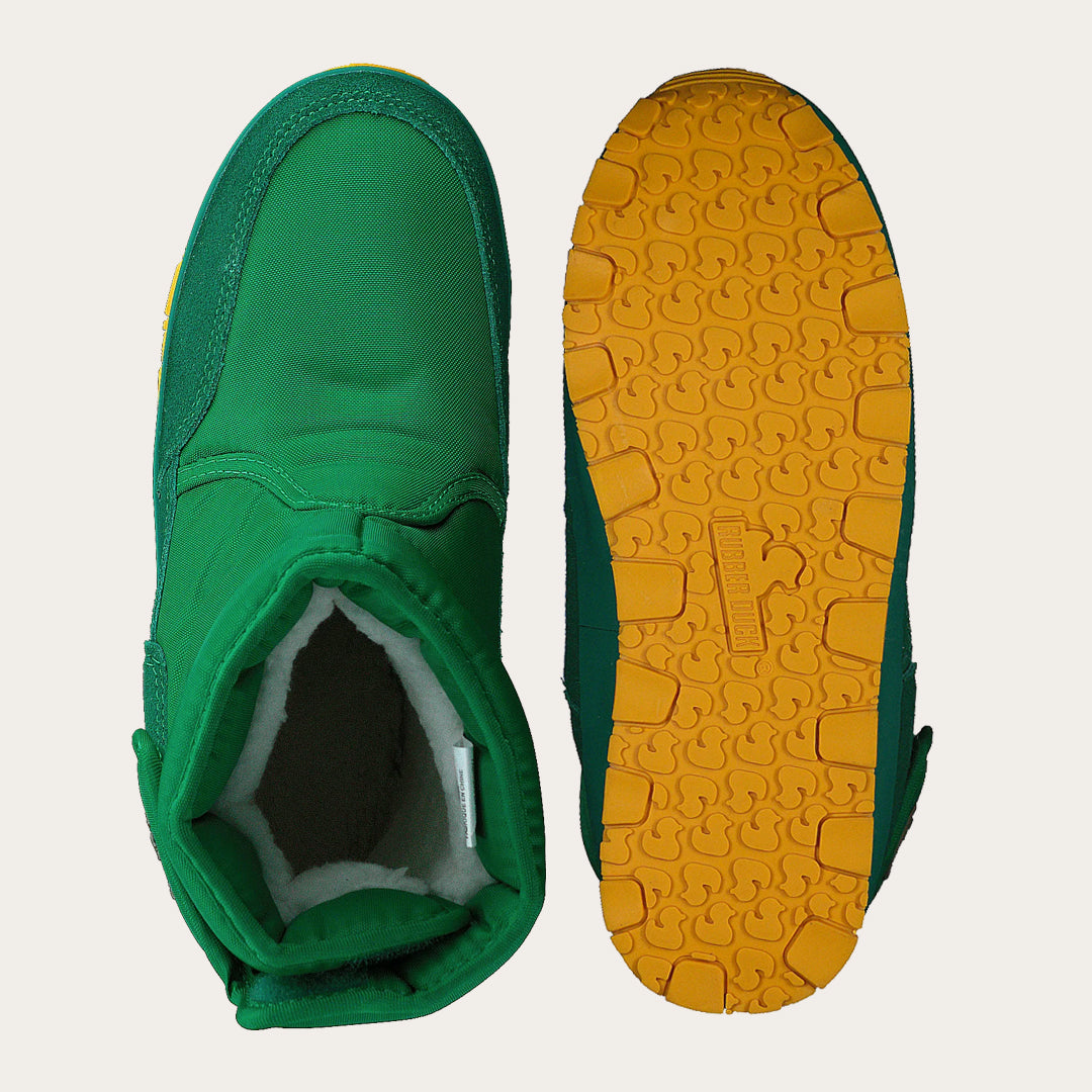 Rubber Duck - Śniegowce Damskie - Snow Jogger - Green - Kolor Zielony