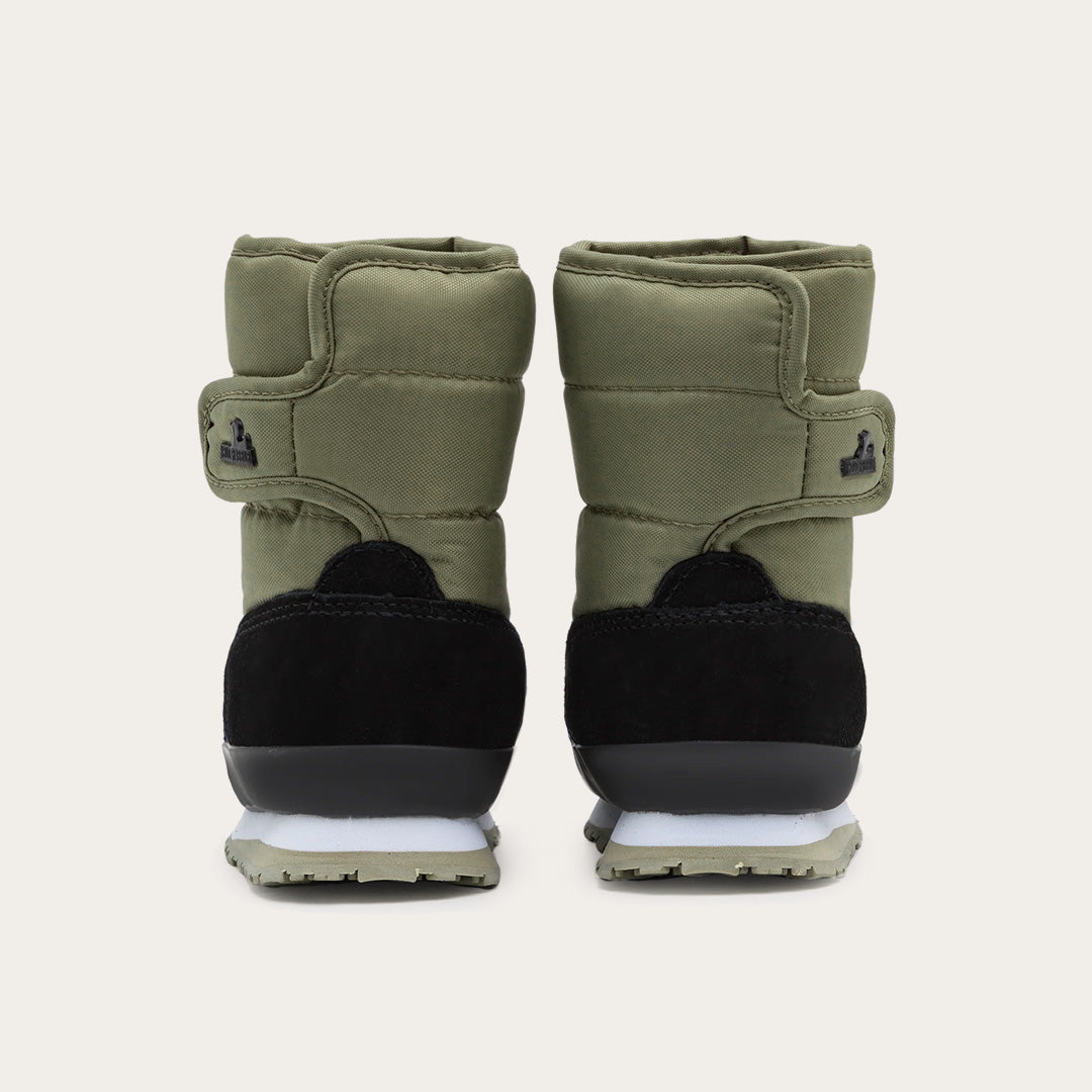 Rubber Duck - Śniegowce Dziecięce - Snow Jogger Kids - Khaki - Kolor Zielony