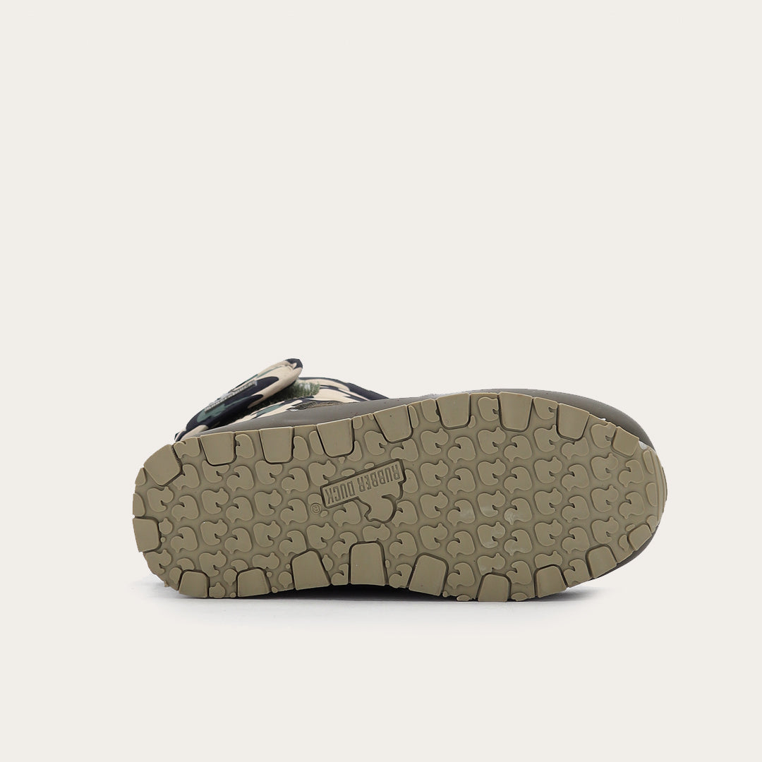 Rubber Duck - Śniegowce Dziecięce - Snow Jogger Print Kids - Green Camo - Kolor Zielony Kamuflaż