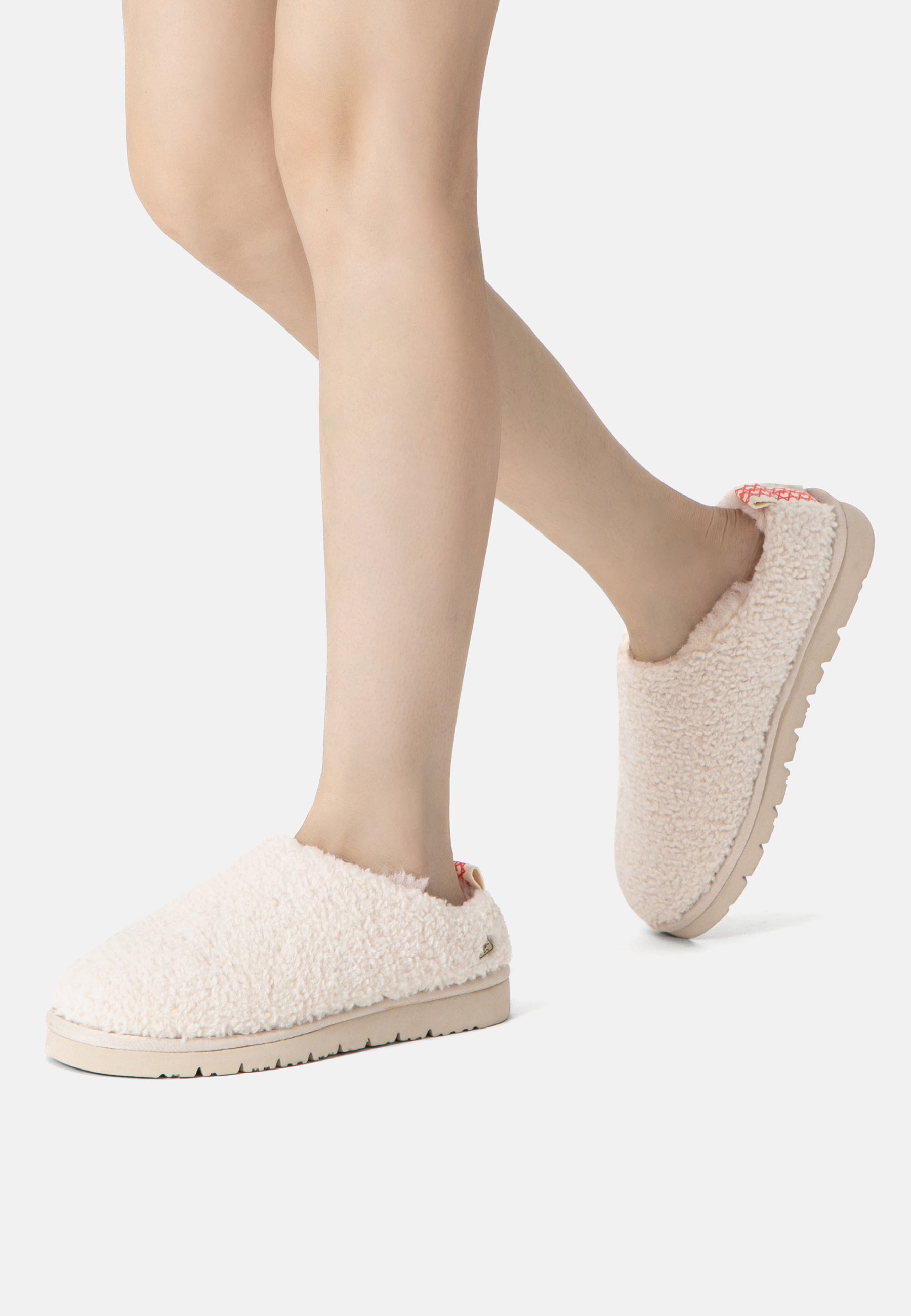 EVERAU Snipe Sand Plush Ankle Slippers Kapcie Piaskowe