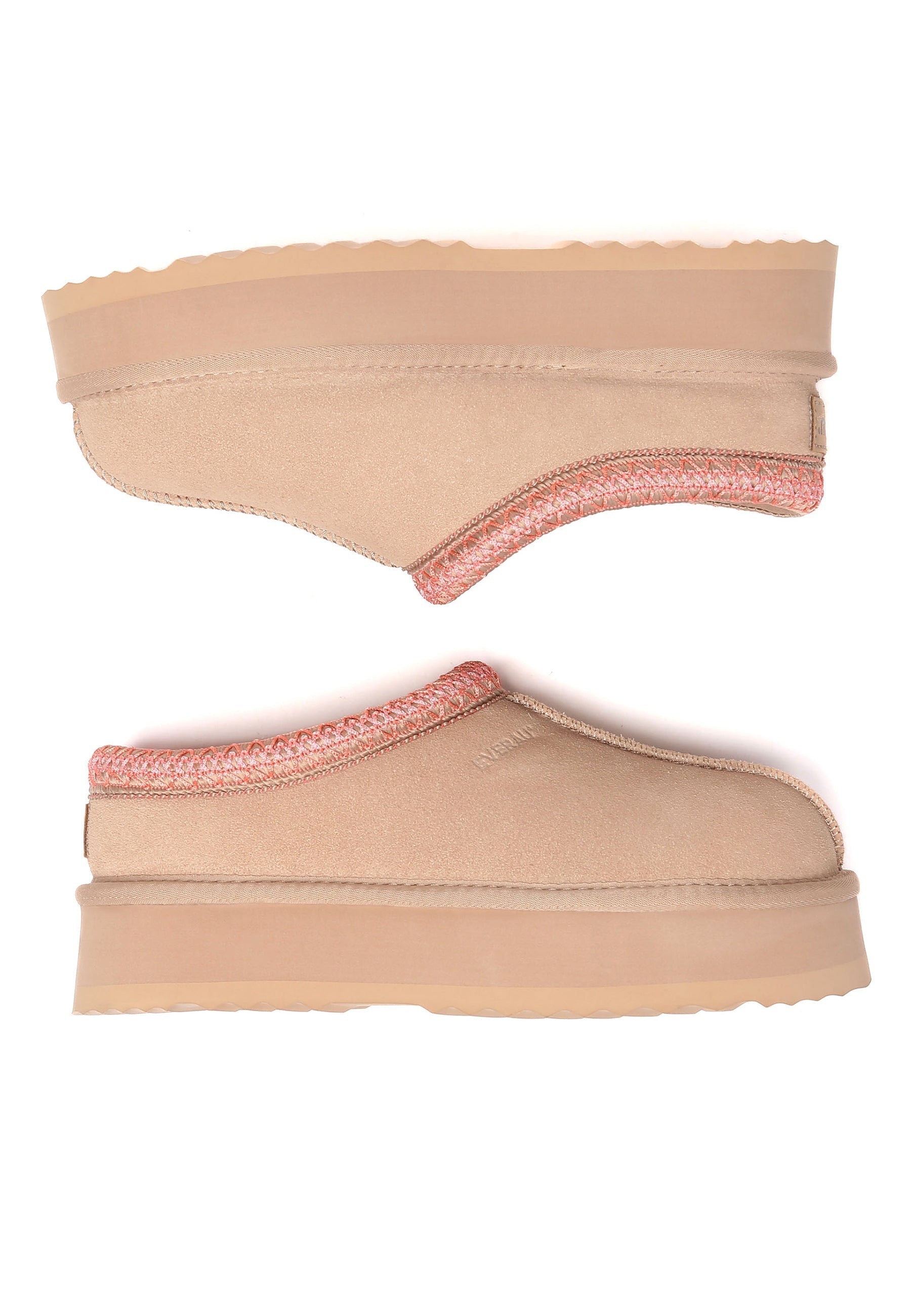 EVERAU Wonga Leather Slippers Kapcie Różowe