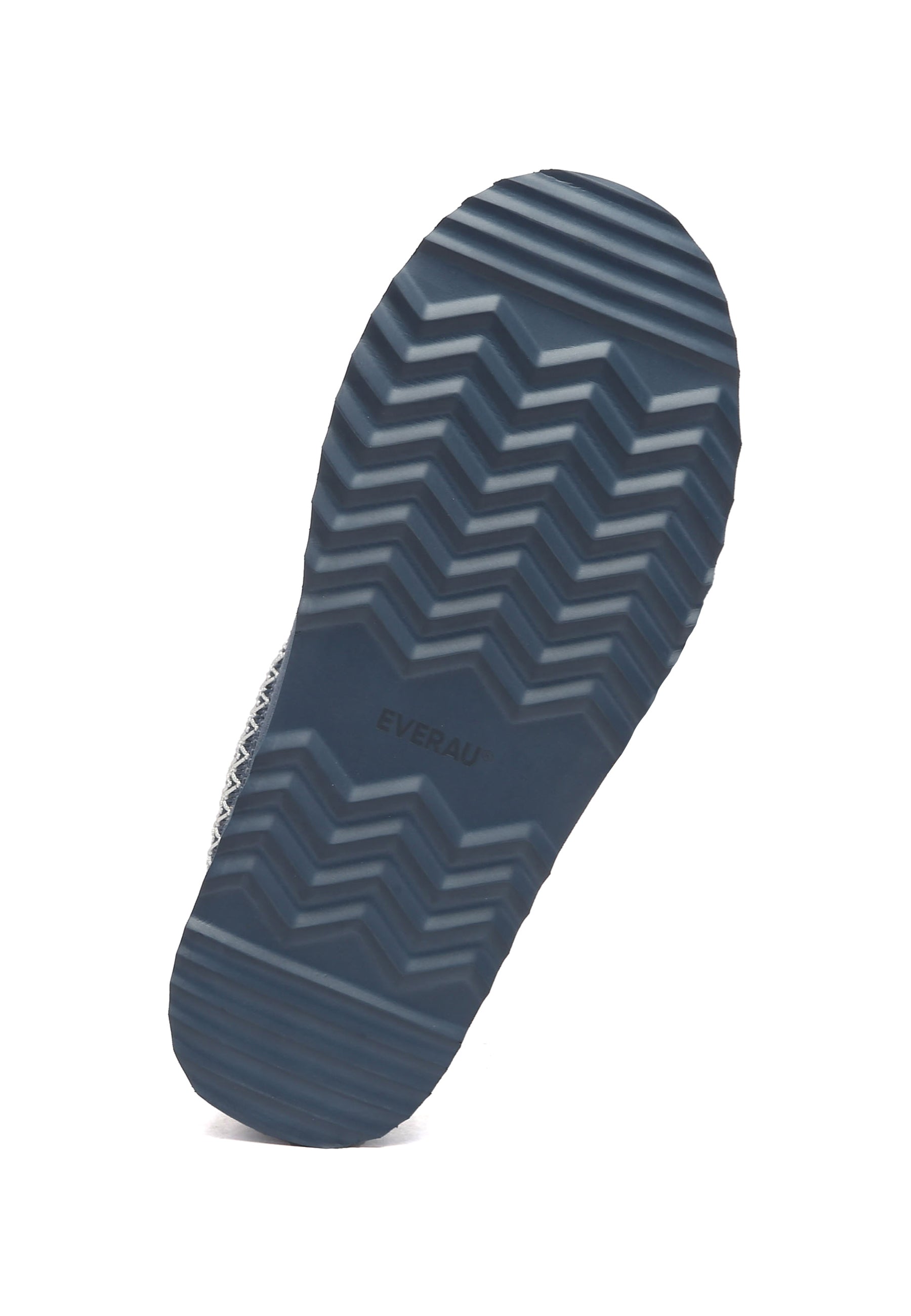 EVERAU Wonga Leather Slippers Kapcie Niebieskie