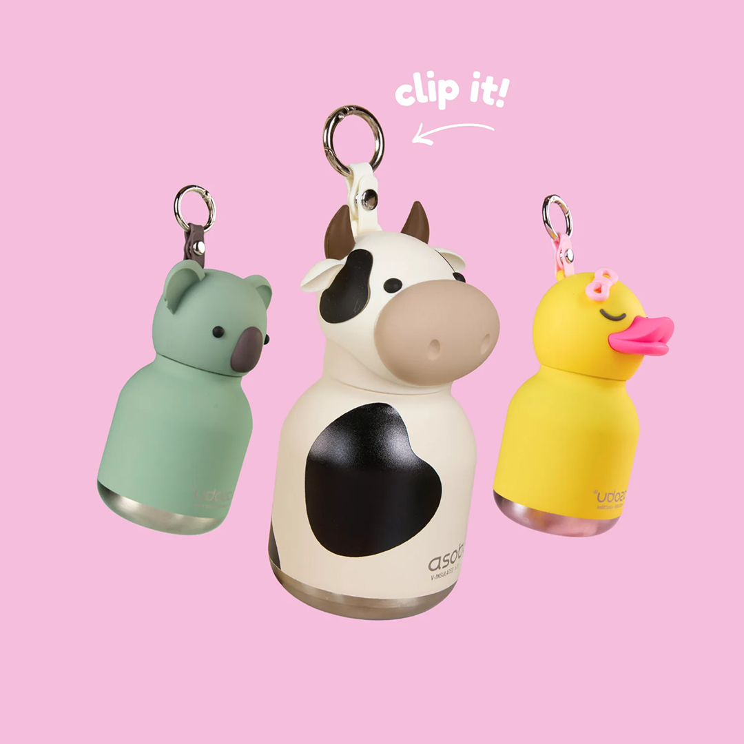 Asobu Butelka Termiczna Brelok Mini Bestie Bottle 200ml Kaczuszka