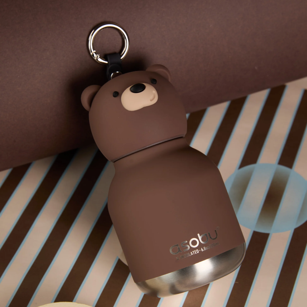 Asobu Butelka Termiczna Brelok Mini Bestie Bottle 200ml Miś