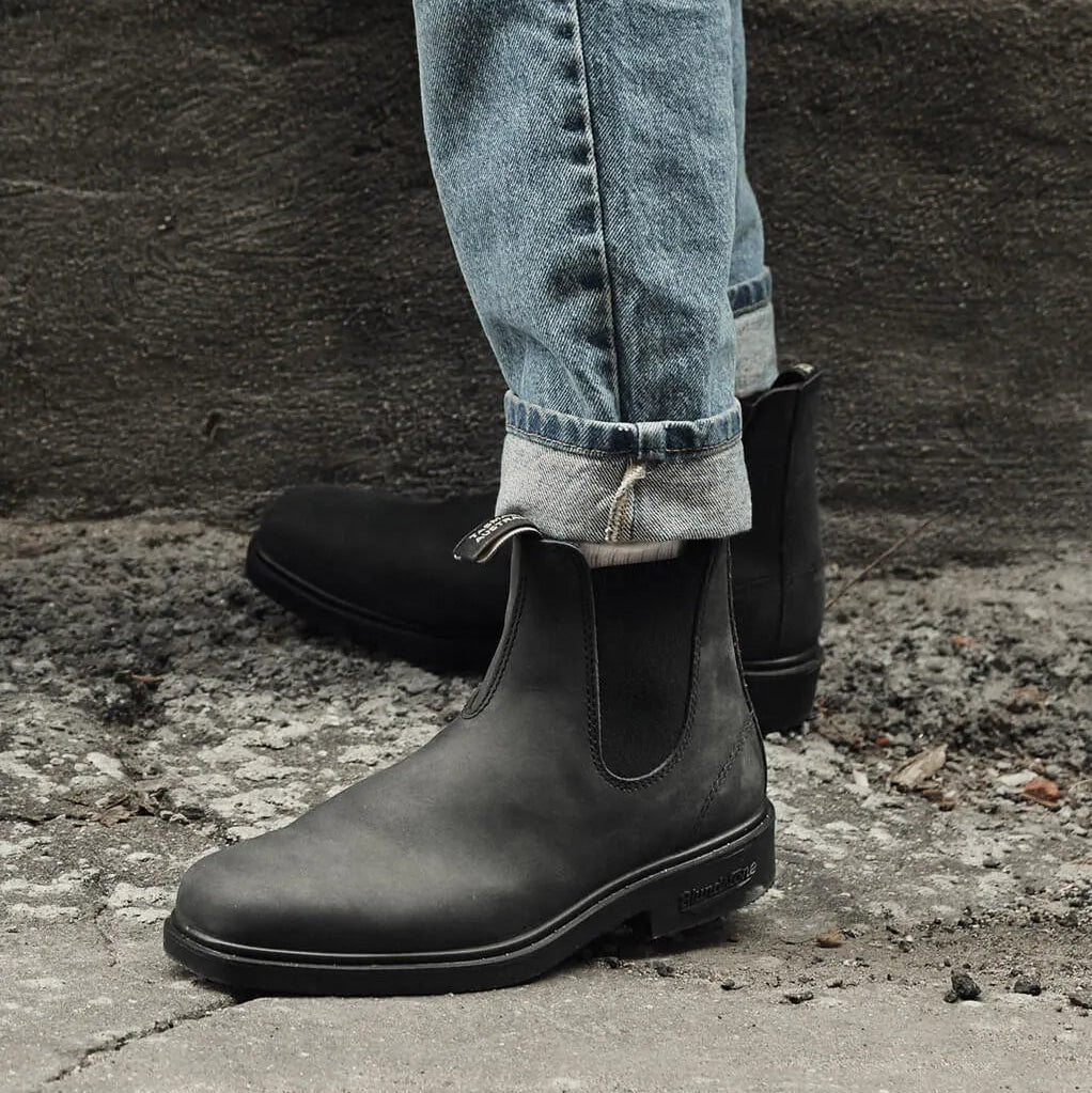 Blundstone 063 Sztyblety Damskie Męskie Black Kolor Czarny