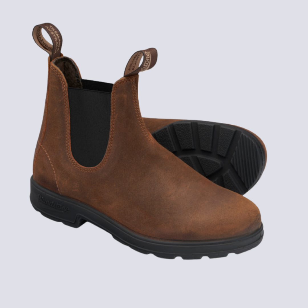 Blundstone 1911 Sztyblety Damskie Męskie Zamszowe Tobacco Kolor Brązowy