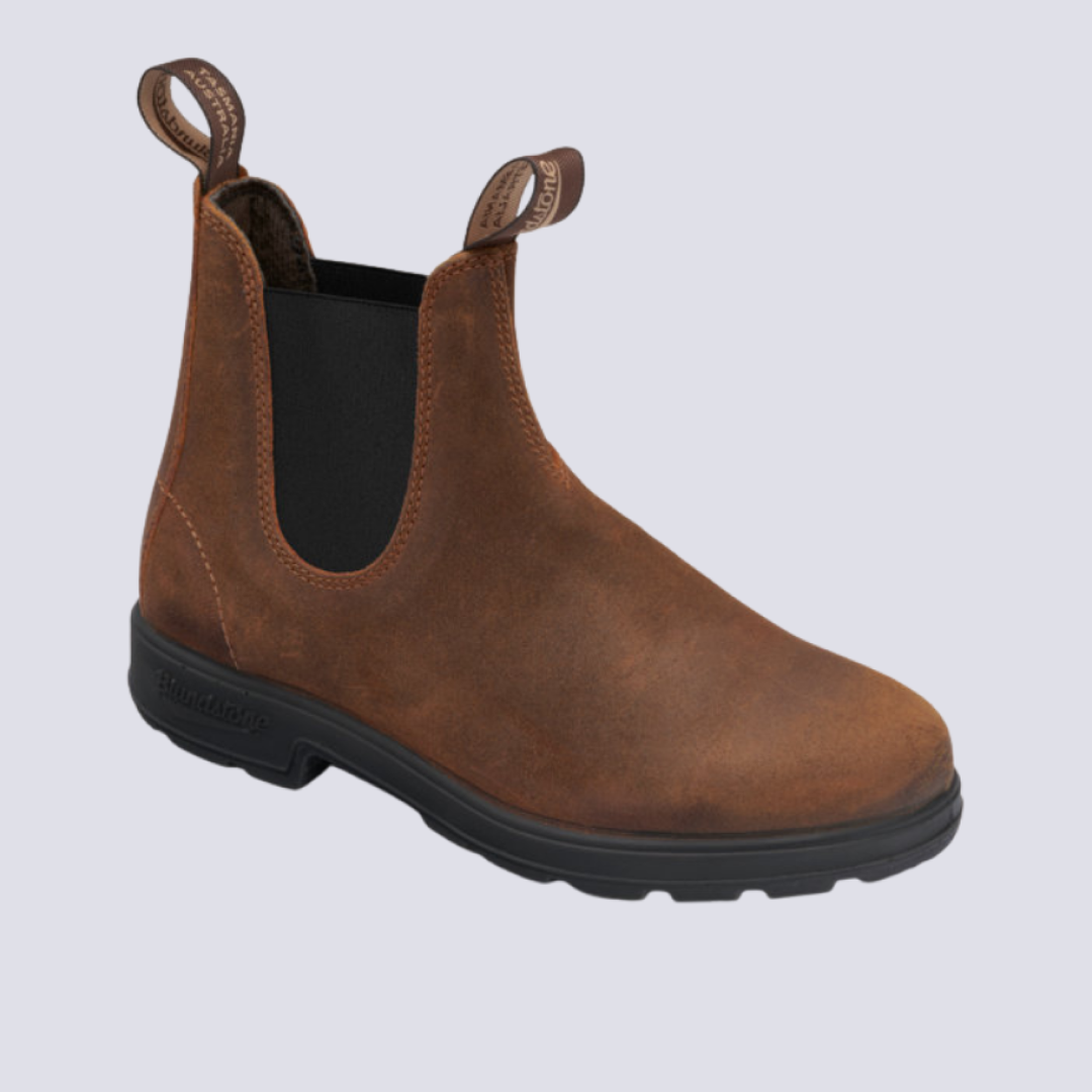 Blundstone 1911 Sztyblety Damskie Męskie Zamszowe Tobacco Kolor Brązowy