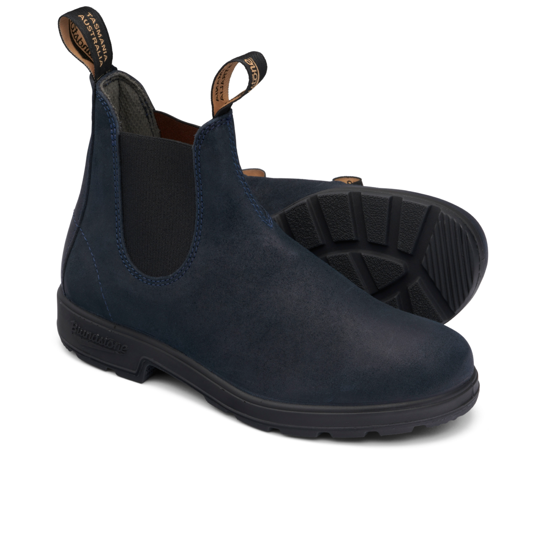 Blundstone 1912 Sztyblety Damskie Męskie Zamszowe Navy Kolor Granatowy