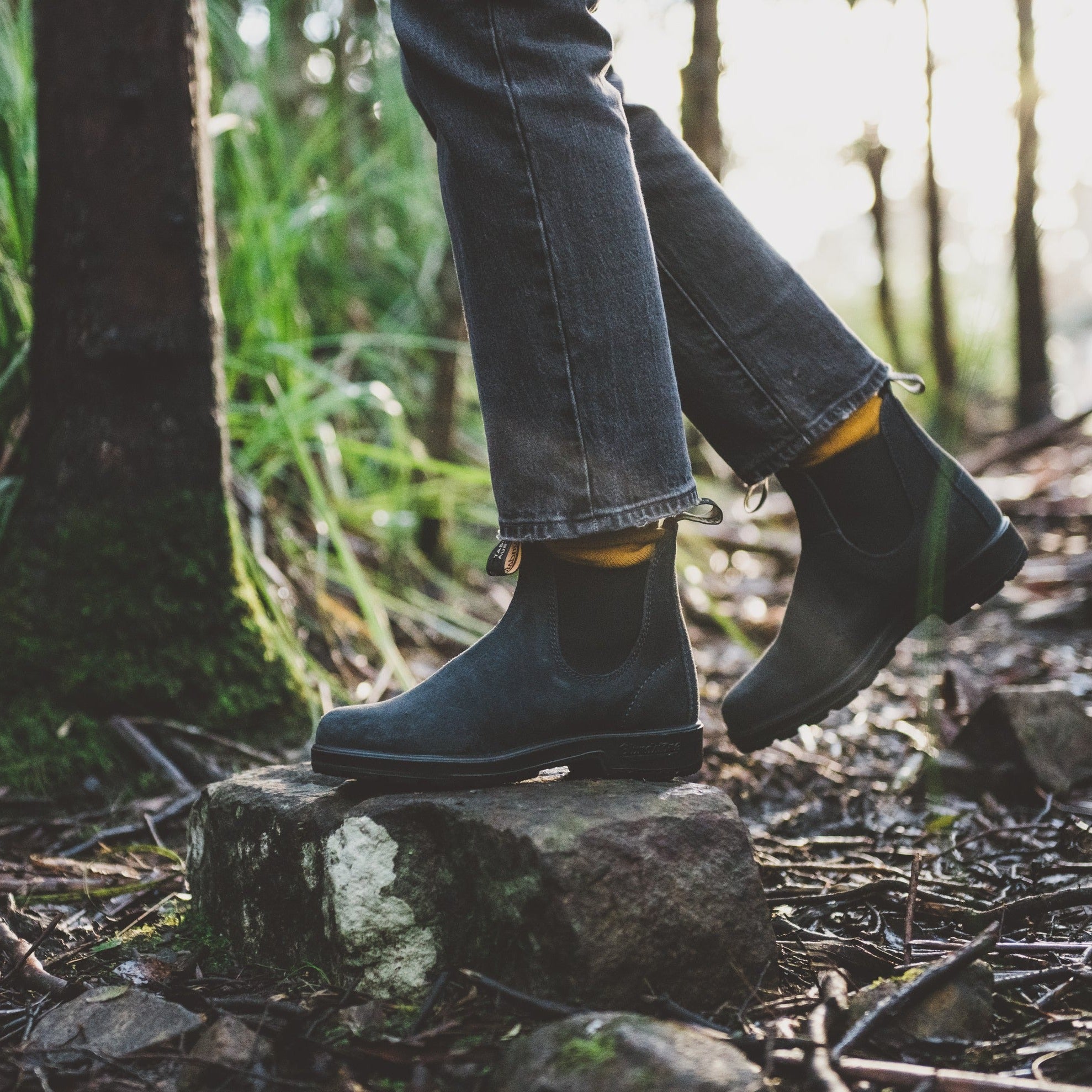 Blundstone 1912 Sztyblety Damskie Męskie Zamszowe Navy Kolor Granatowy