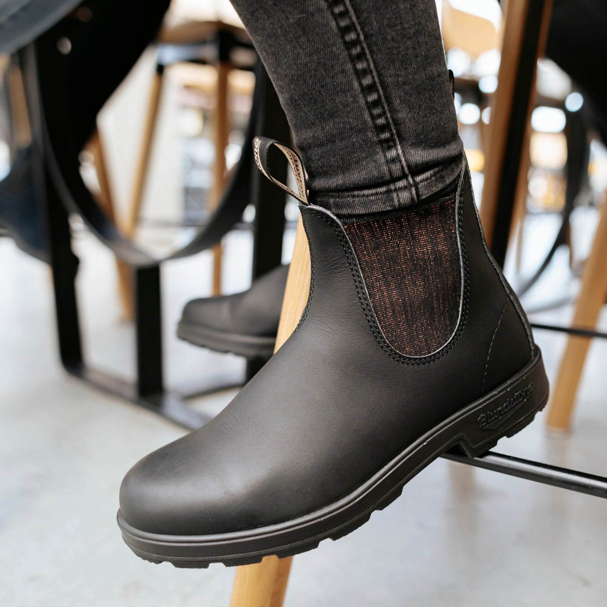 Blundstone 1924 Sztyblety Damskie Męskie Black Kolor Czarny