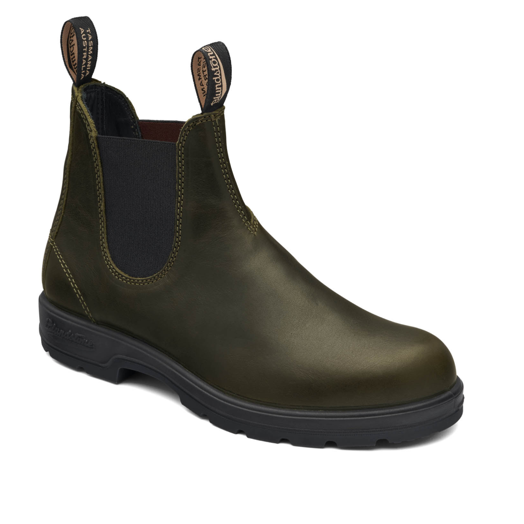 Blundstone 2052 - Sztyblety Damskie Męskie - Dark Green - Kolor Zielony