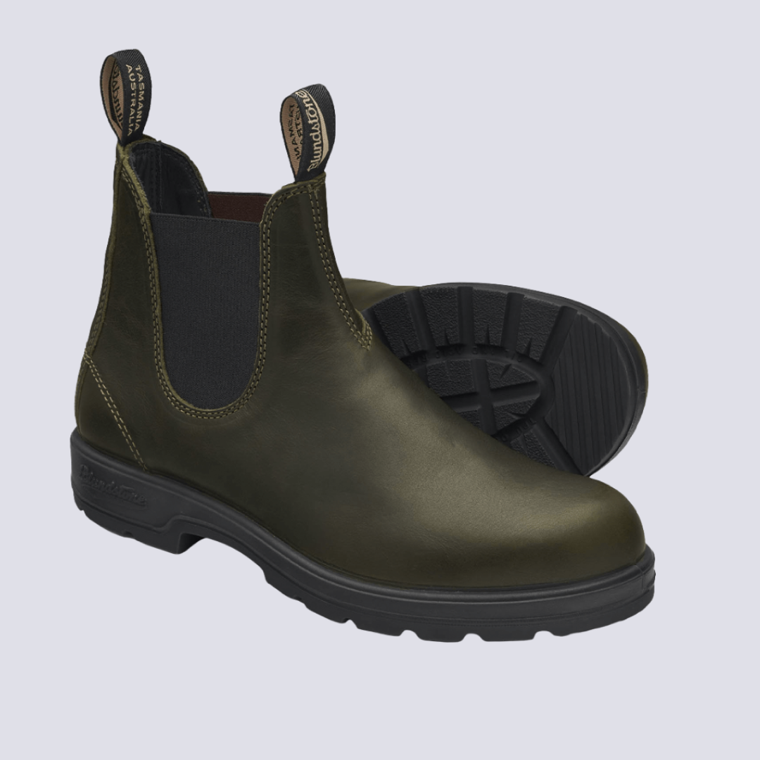 Blundstone 2052 - Sztyblety Damskie Męskie - Dark Green - Kolor Zielony