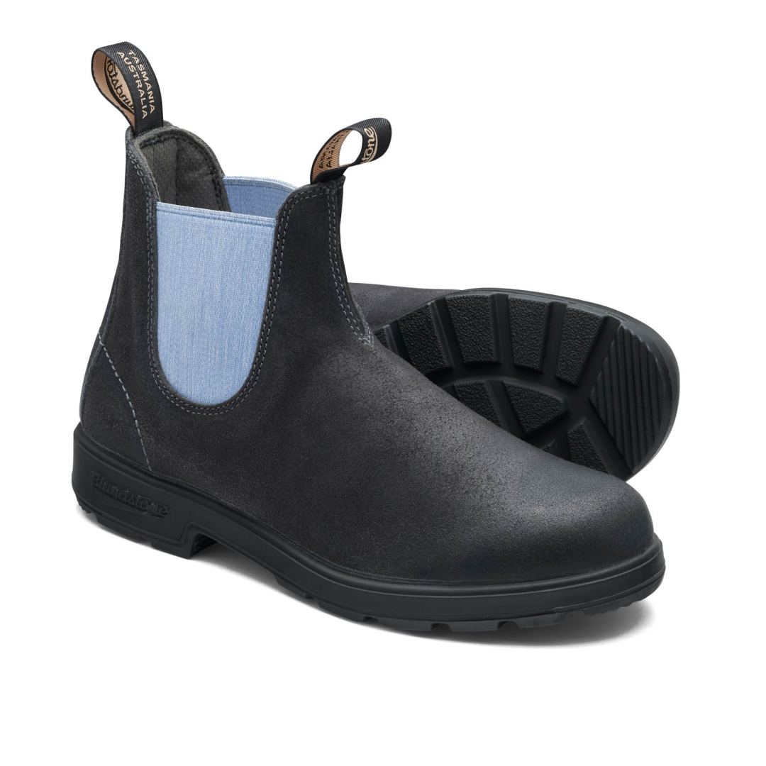 Blundstone 2209 Sztyblety Damskie Męskie Zamszowe Steel Grey Kolor Stalowy Szary