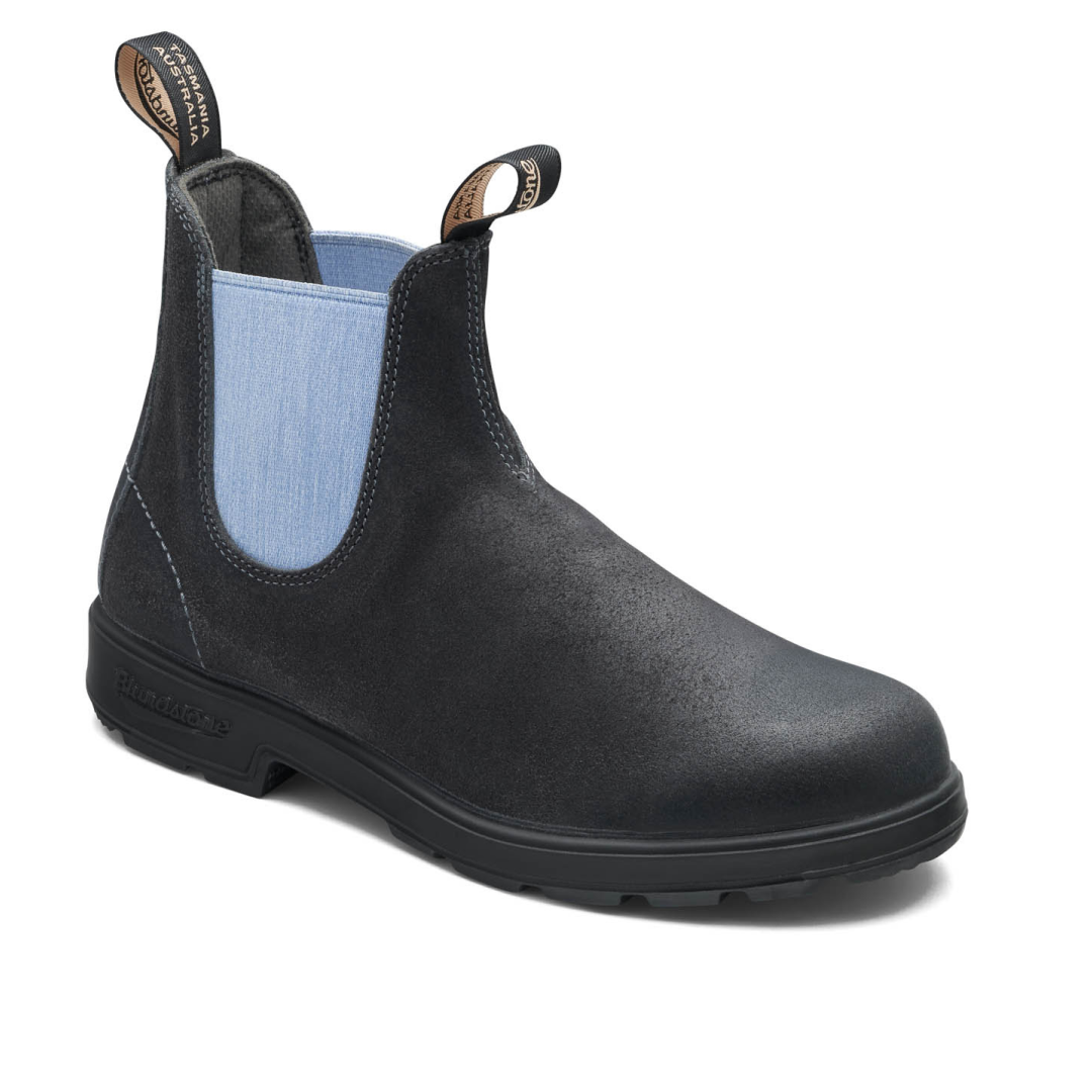 Blundstone 2209 Sztyblety Damskie Męskie Zamszowe Steel Grey Kolor Stalowy Szary