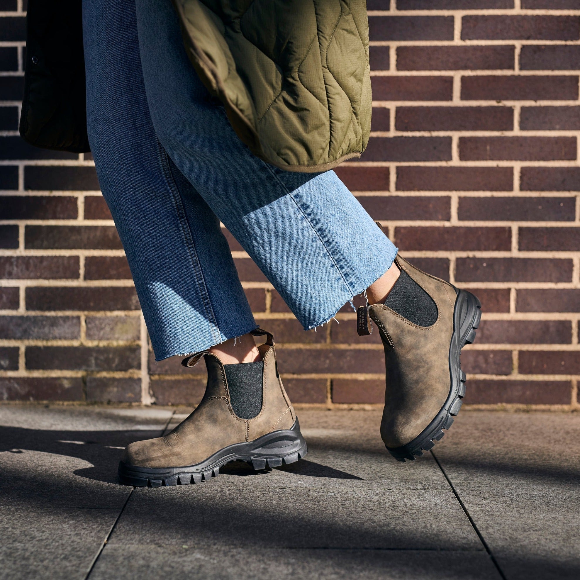 Blundstone 2239 Sztyblety Damskie Męskie Rustic Brown Kolor Brązowy