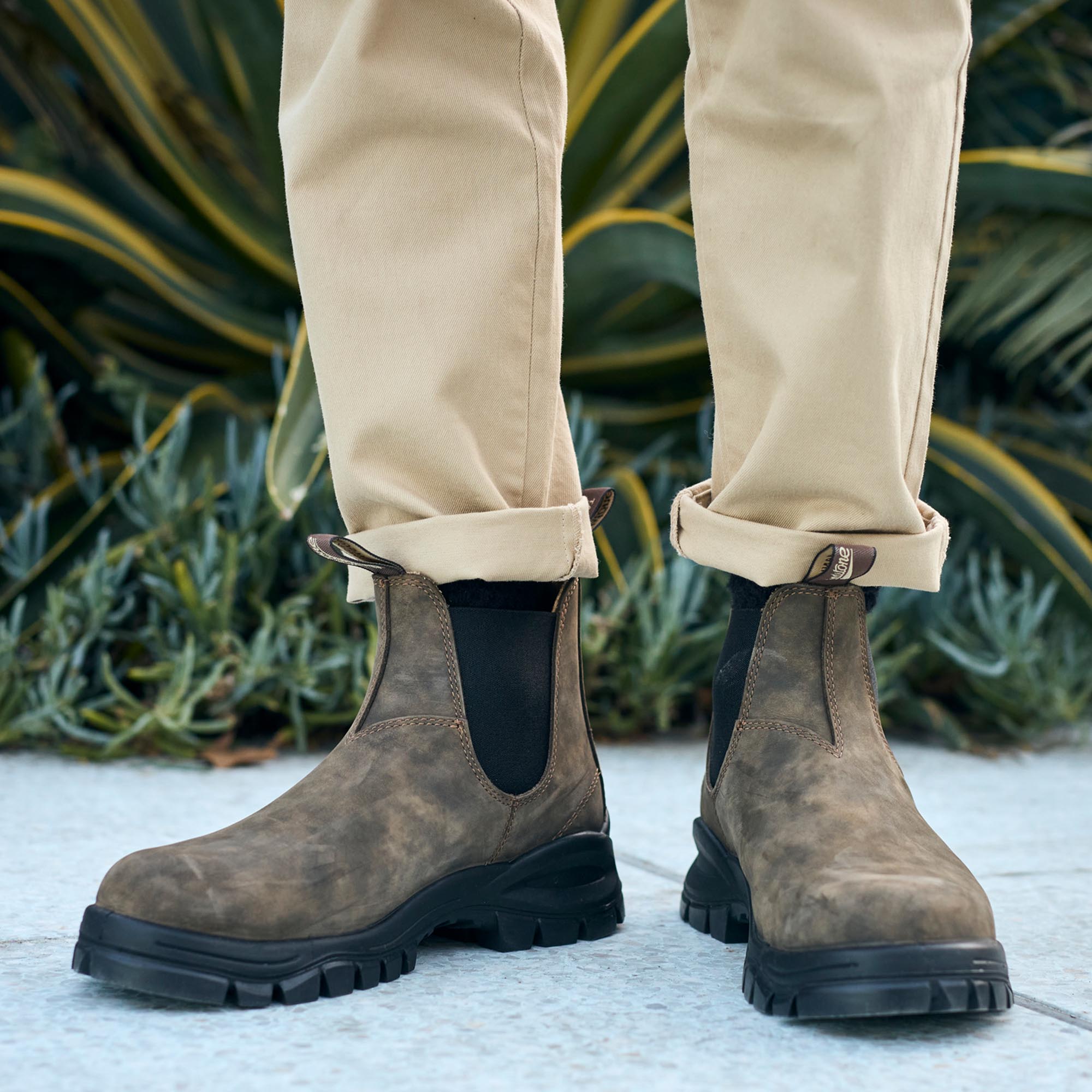 Blundstone 2239 Sztyblety Damskie Męskie Rustic Brown Kolor Brązowy