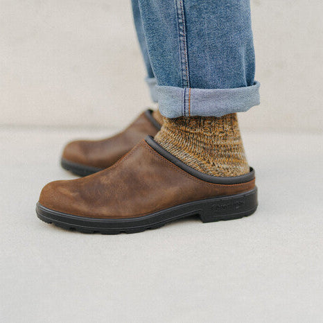 Blundstone 2421 Chodaki Damskie Męskie Antique Brown Kolor Brązowy