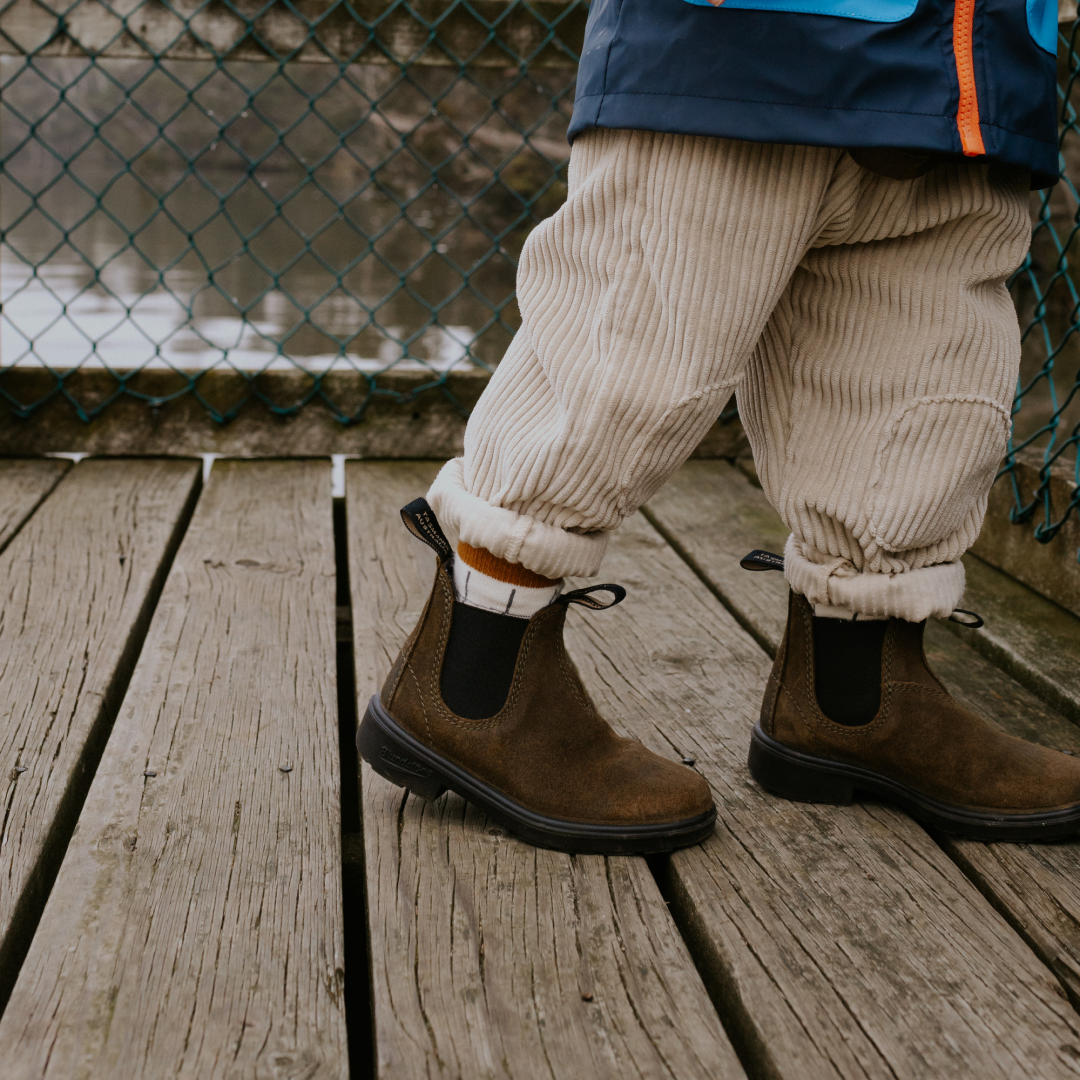 Blundstone 2496 Sztyblety Dziecięce Dark Olive Kolor Zielony