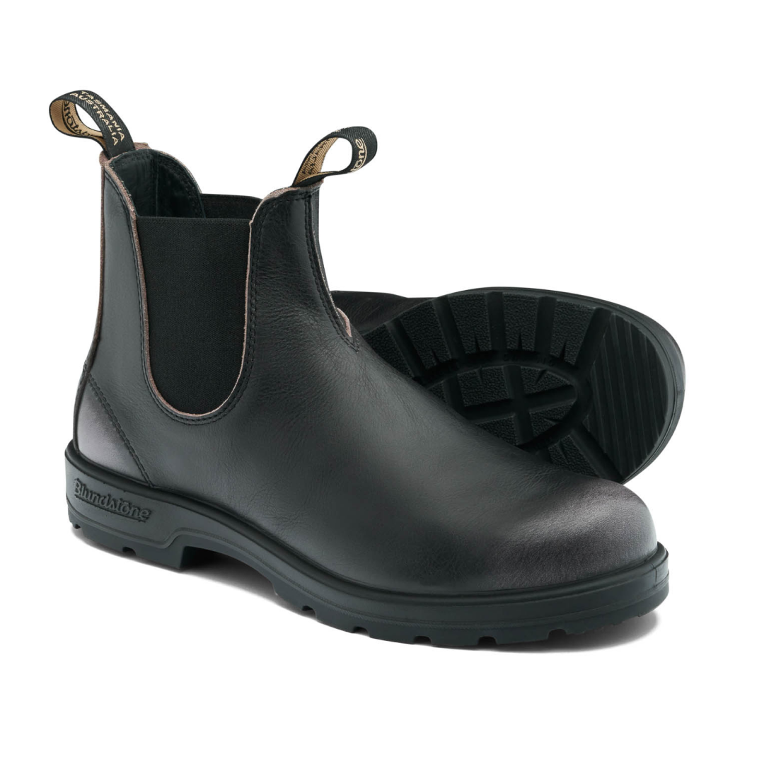 Blundstone 2550 Sztyblety Damskie Męskie Black Antique Zinc Brush Kolor Czarny
