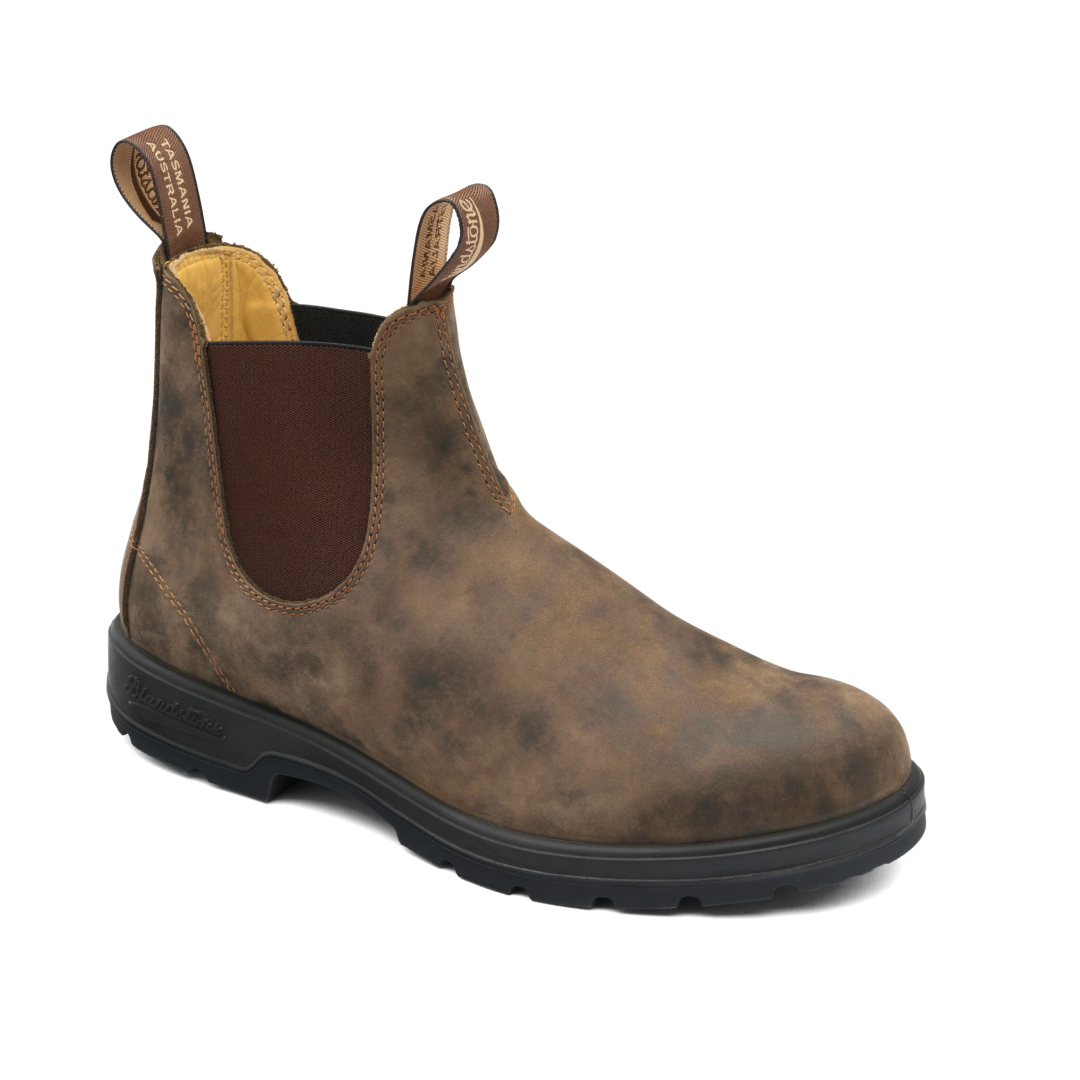 Blundstone 585 Sztyblety Damskie Męskie Rustic Brown Kolor Brązowy