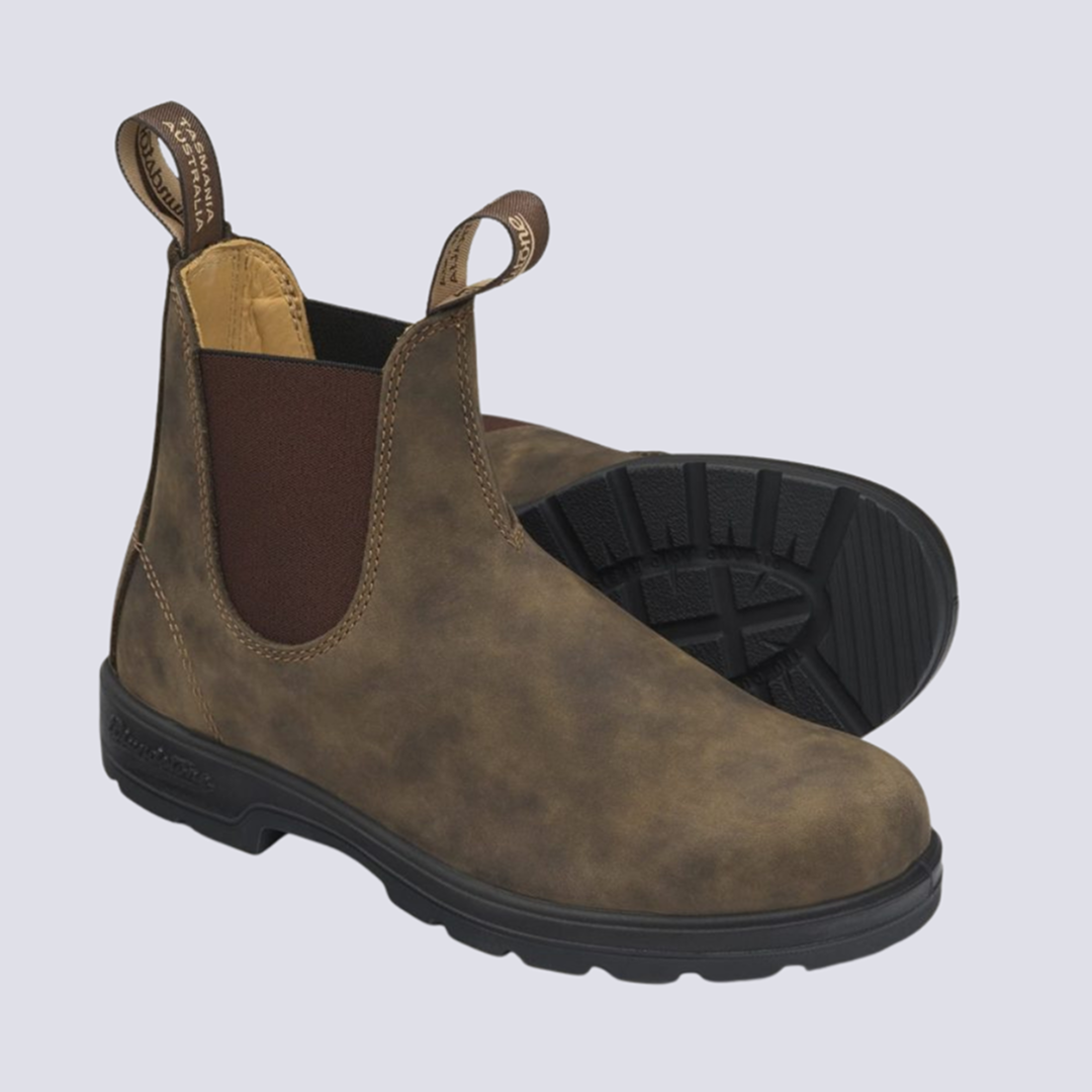 Blundstone 585 Sztyblety Damskie Męskie Rustic Brown Kolor Brązowy