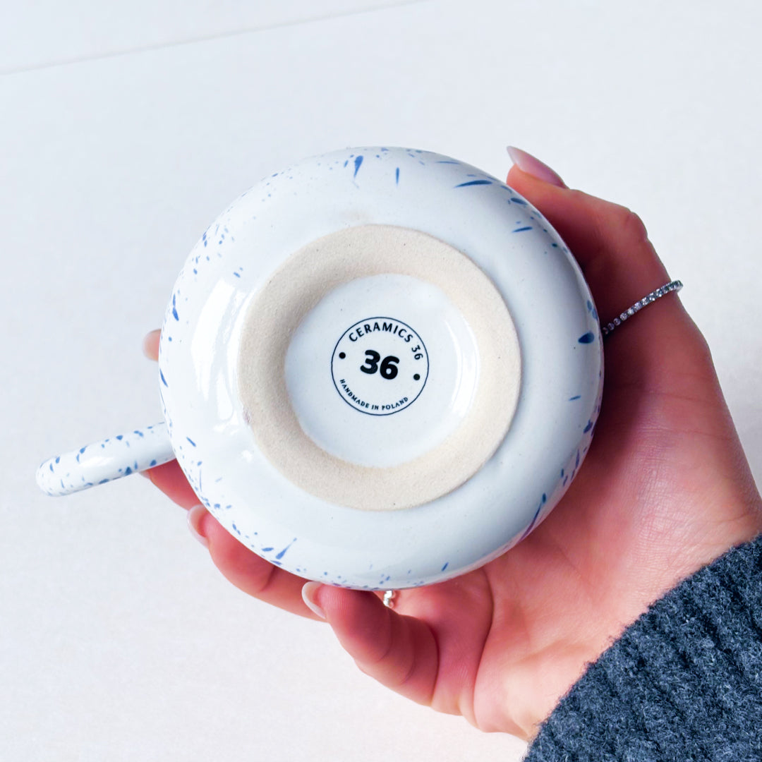 Ceramics 36 Filiżanka Mocno Nakrapiana