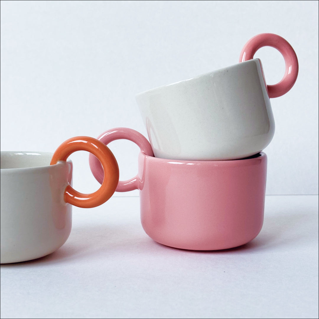 Ceramics 36 Filiżanka Różowa