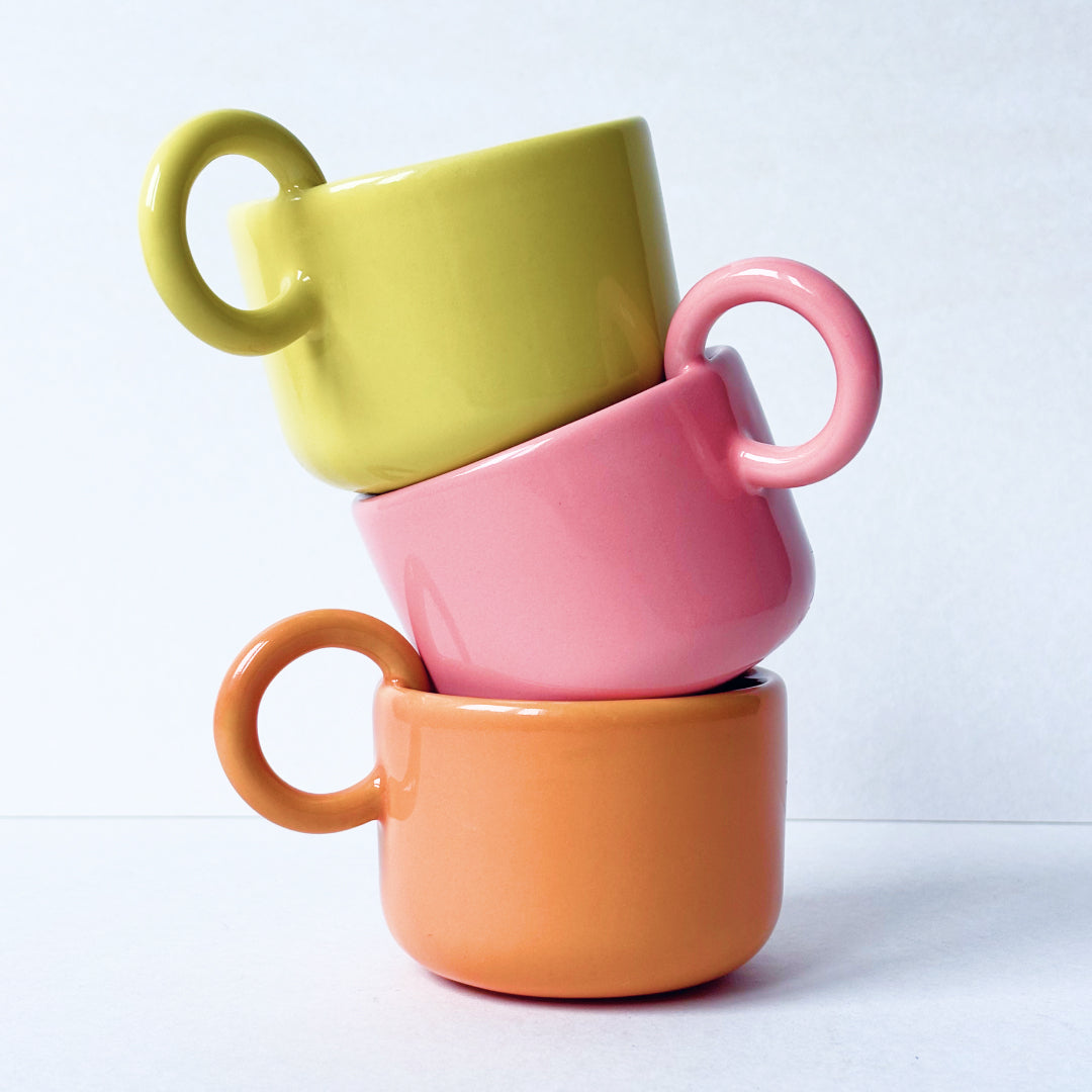 Ceramics 36 Filiżanka Żółta