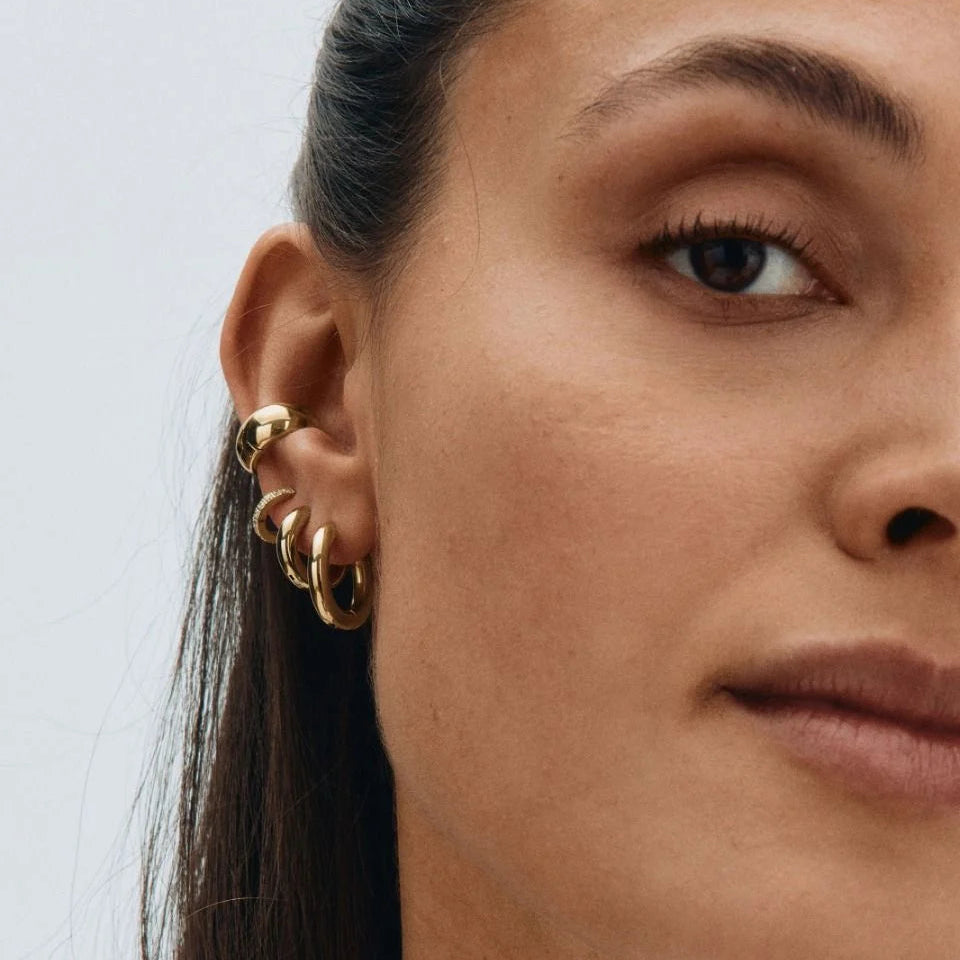 Edblad Nausznica Bold Ear Cuff Gold