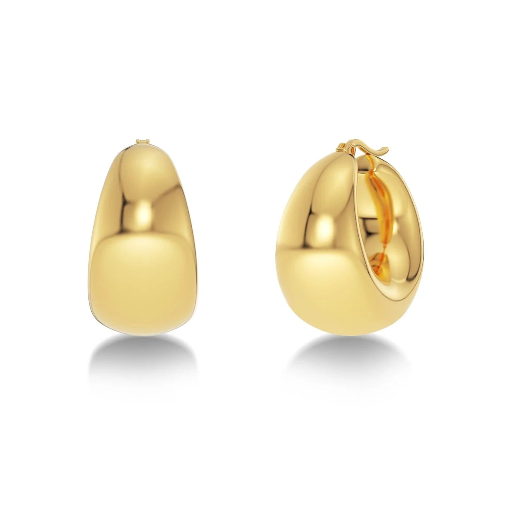 Edblad Kolczyki Boyd Hoops Gold