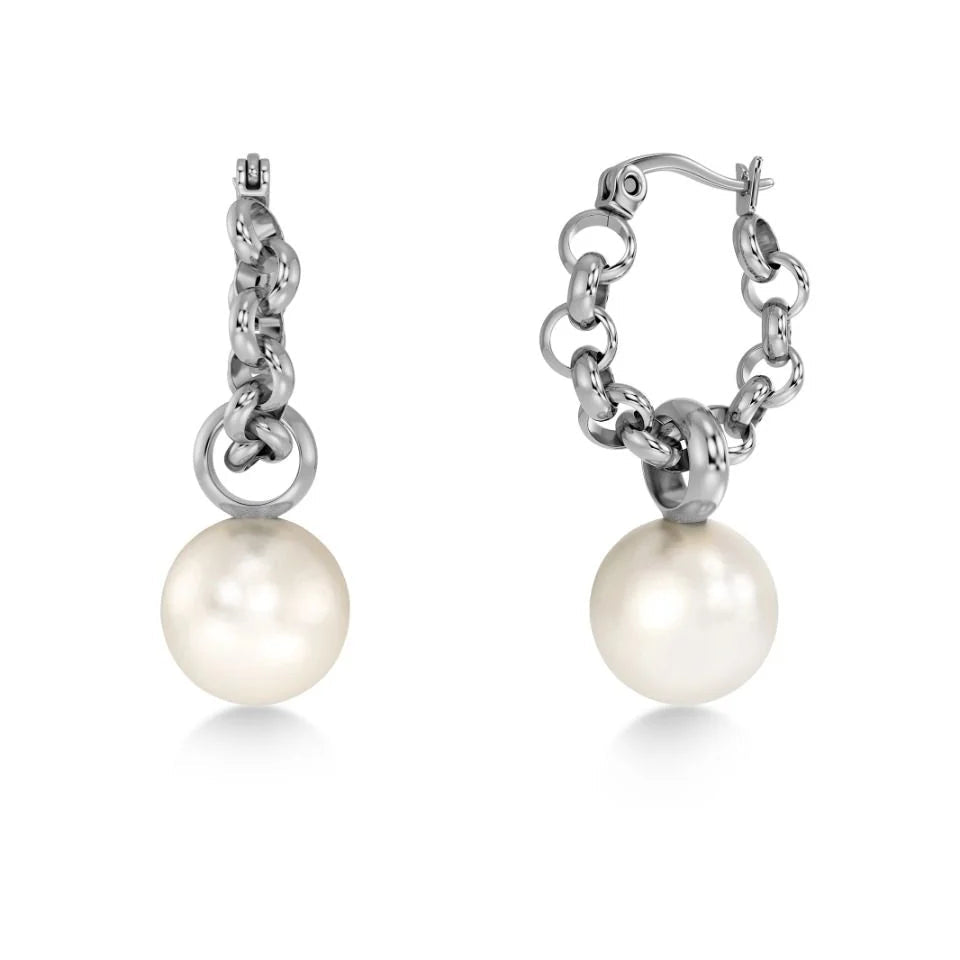 Edblad Kolczyki Lexie Hoops Steel