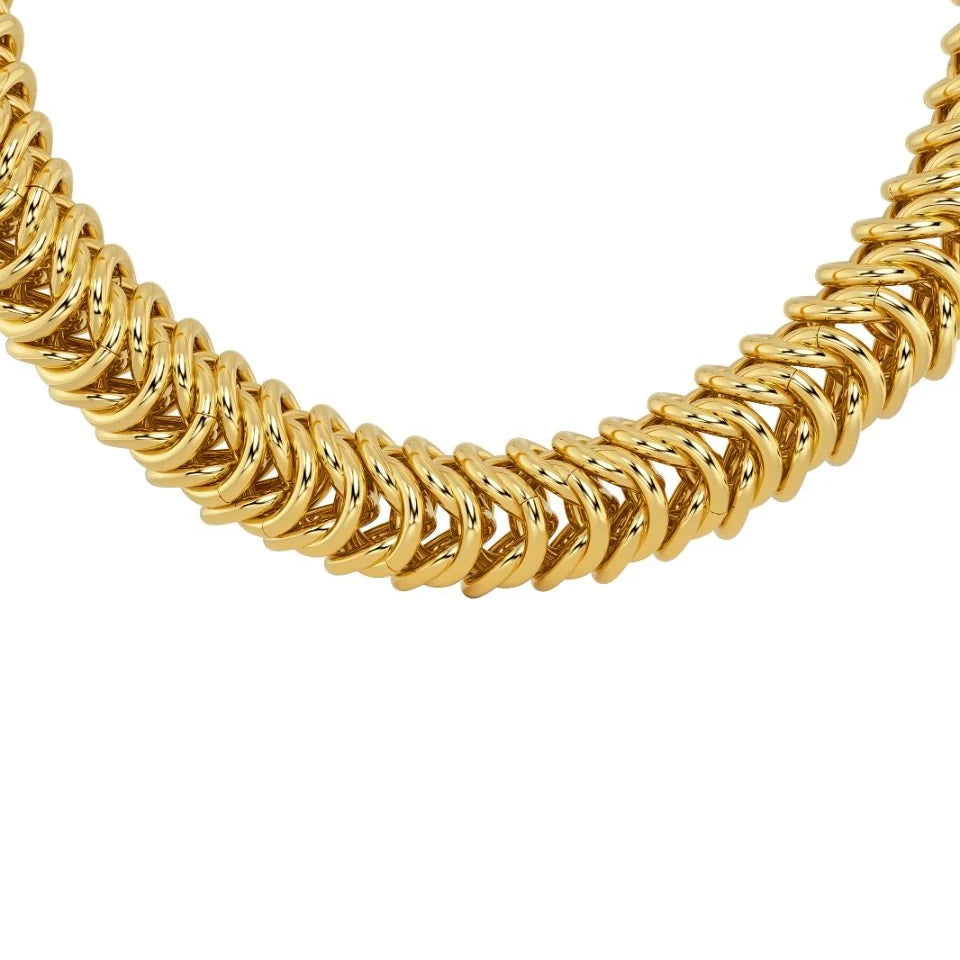 Edblad Naszyjnik Palazzo Chain Necklace Gold