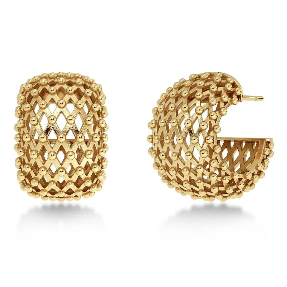 Edblad Kolczyki Viva Hoops L Gold