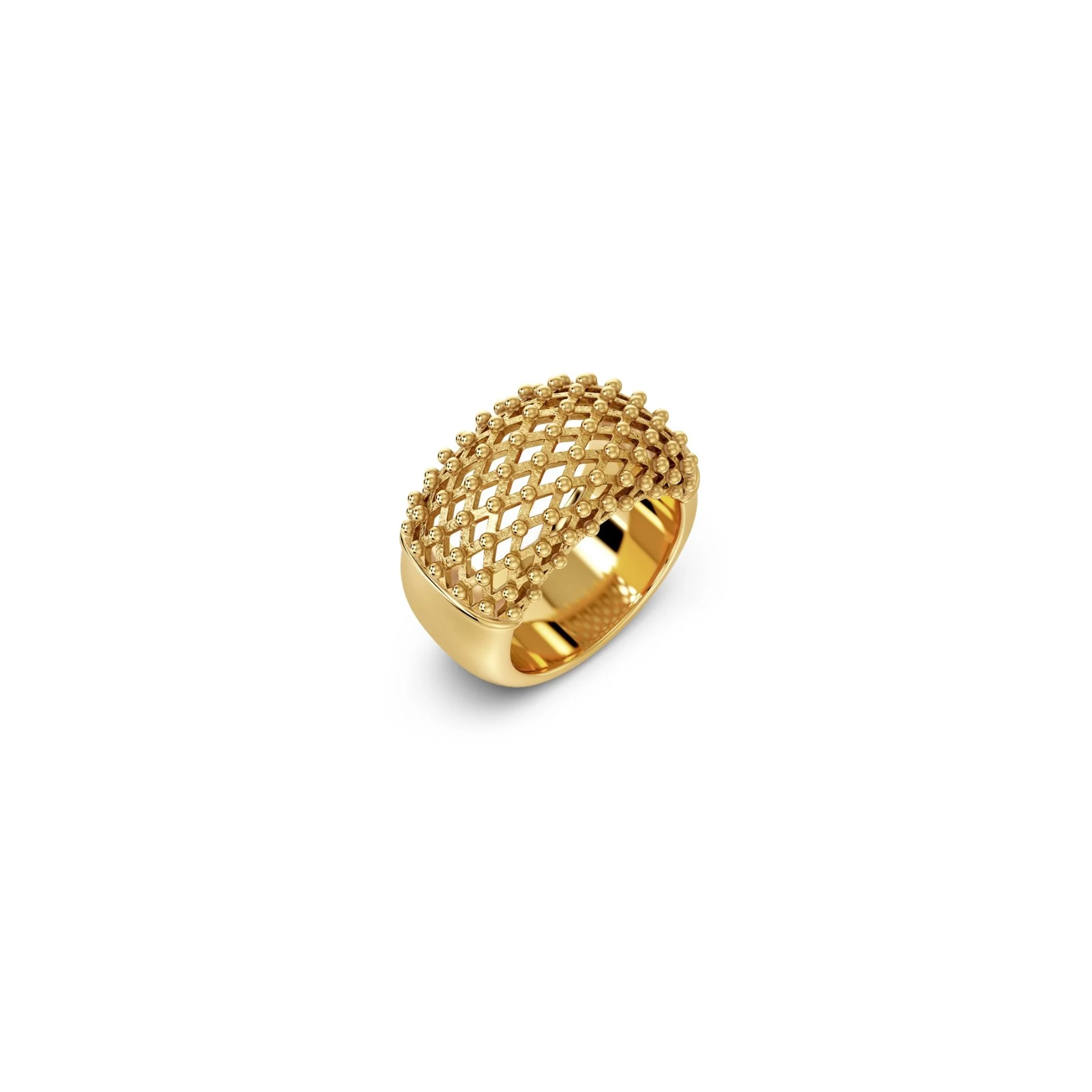 Edblad Pierścionek Viva Ring Gold