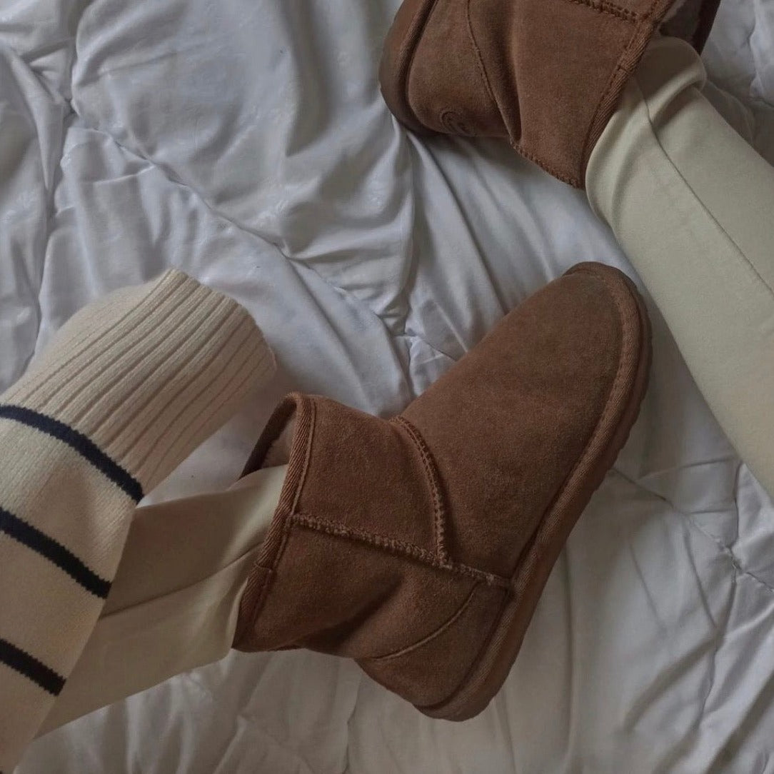 Emu Australia Buty Damskie Stinger Mini Chestnut Kolor Brązowy