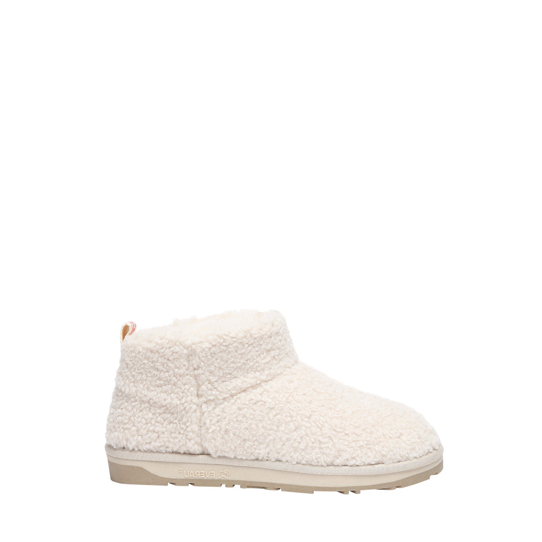 EVERAU Dotterel Sand Ultra Plush Ankle Boots Botki Beżowe