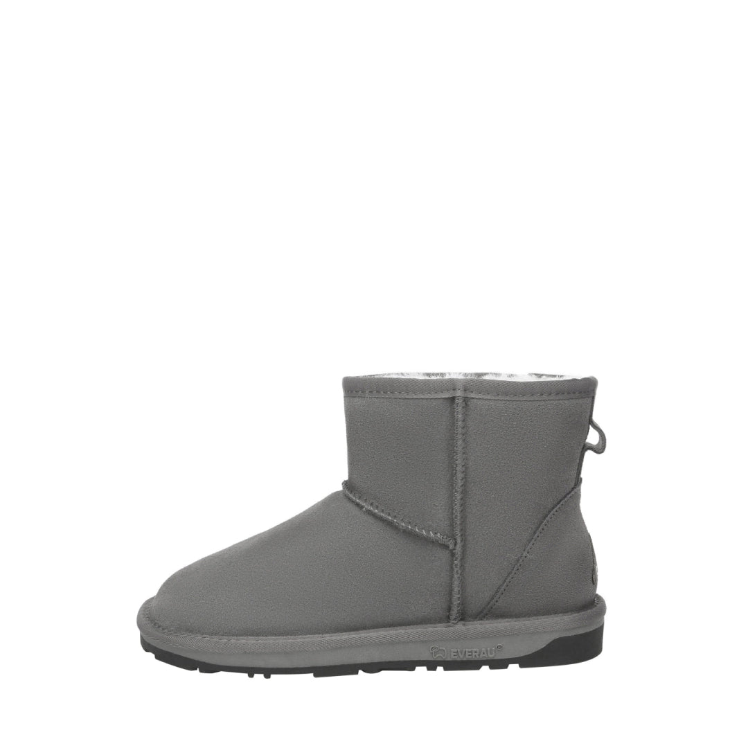 EVERAU Emu Grey Mini Classic Boots Botki Szare
