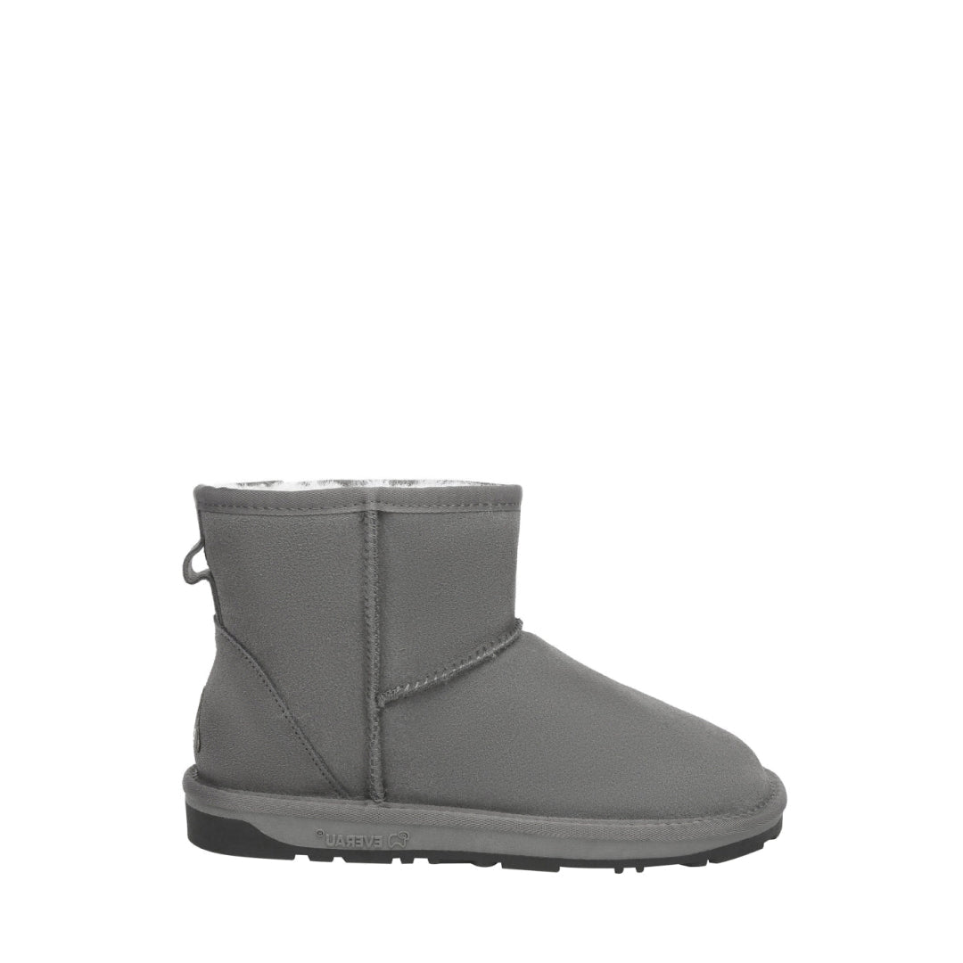 EVERAU Emu Grey Mini Classic Boots Botki Szare