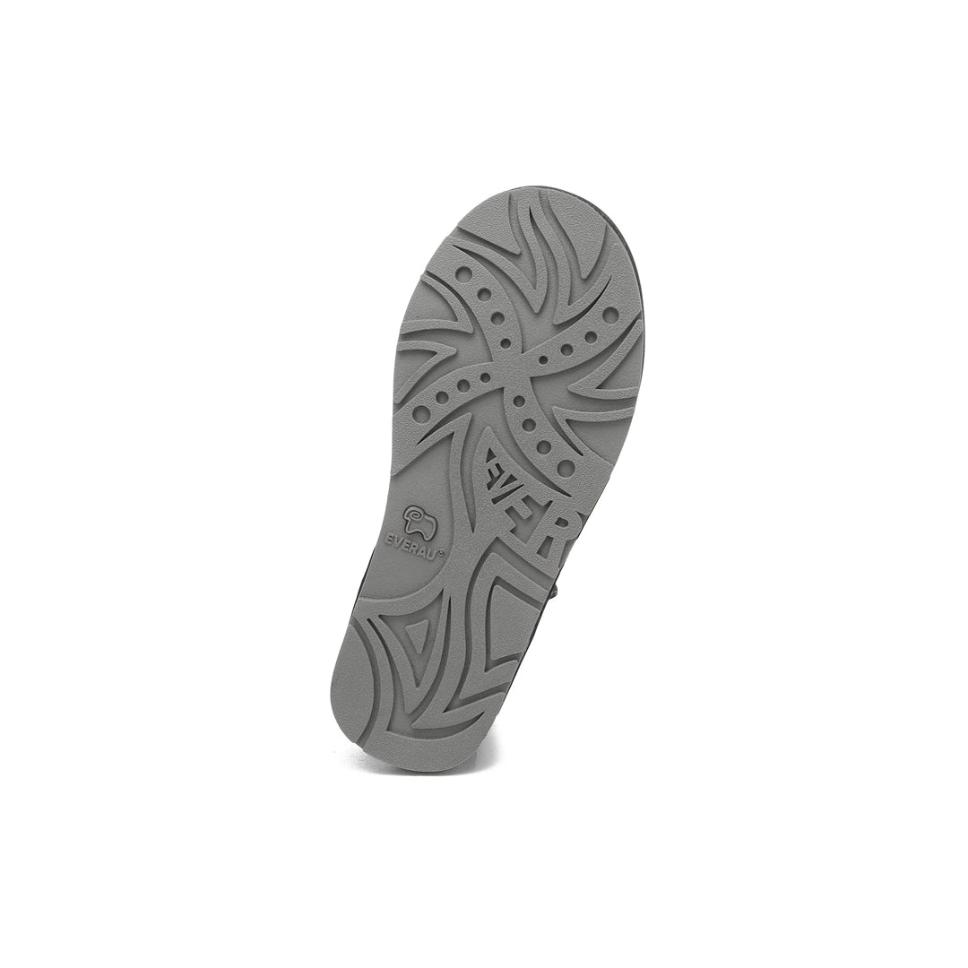 EVERAU Emu Grey Mini Classic Boots Botki Szare