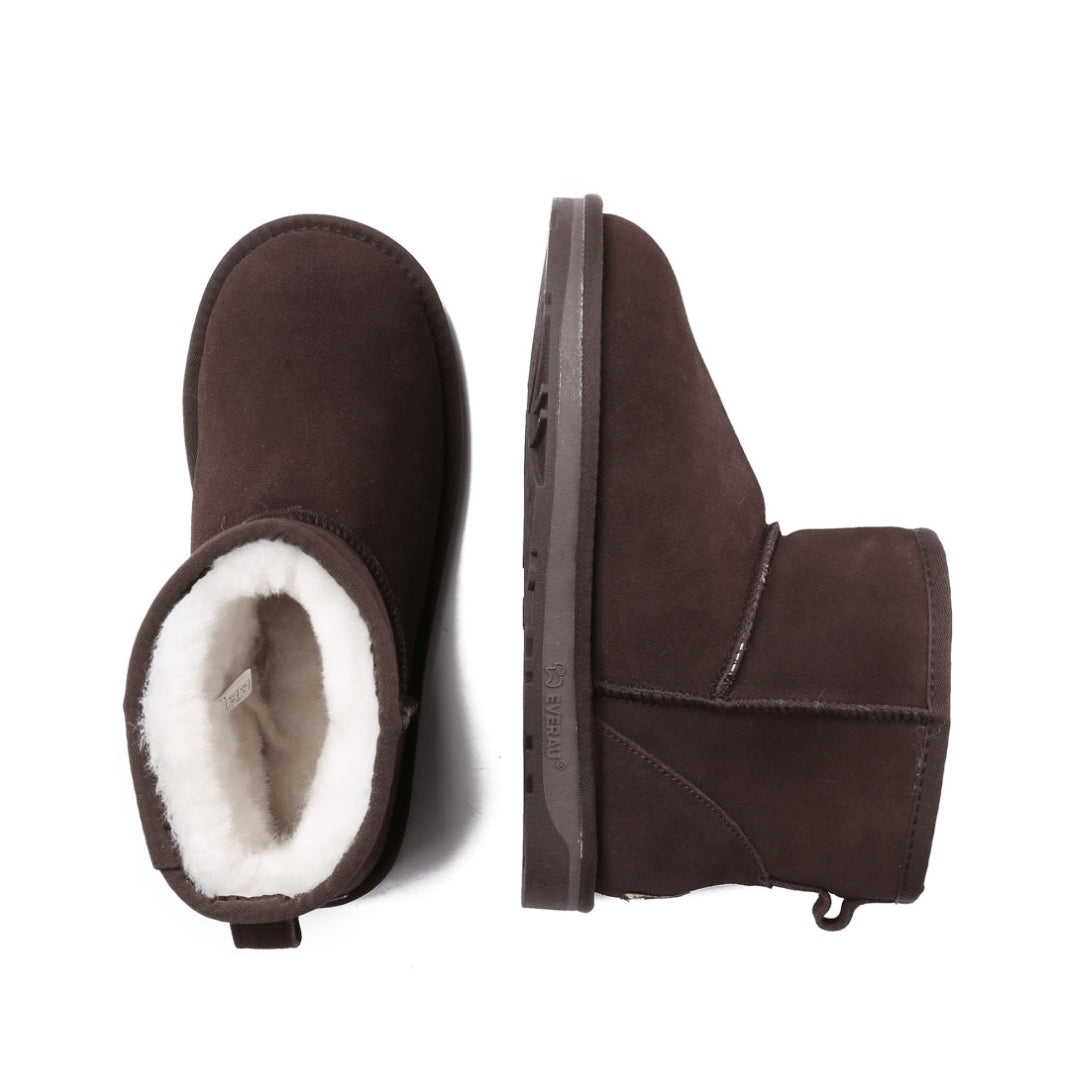 EVERAU Falcon Chocolate Mini Classic Boots Botki Brązowe