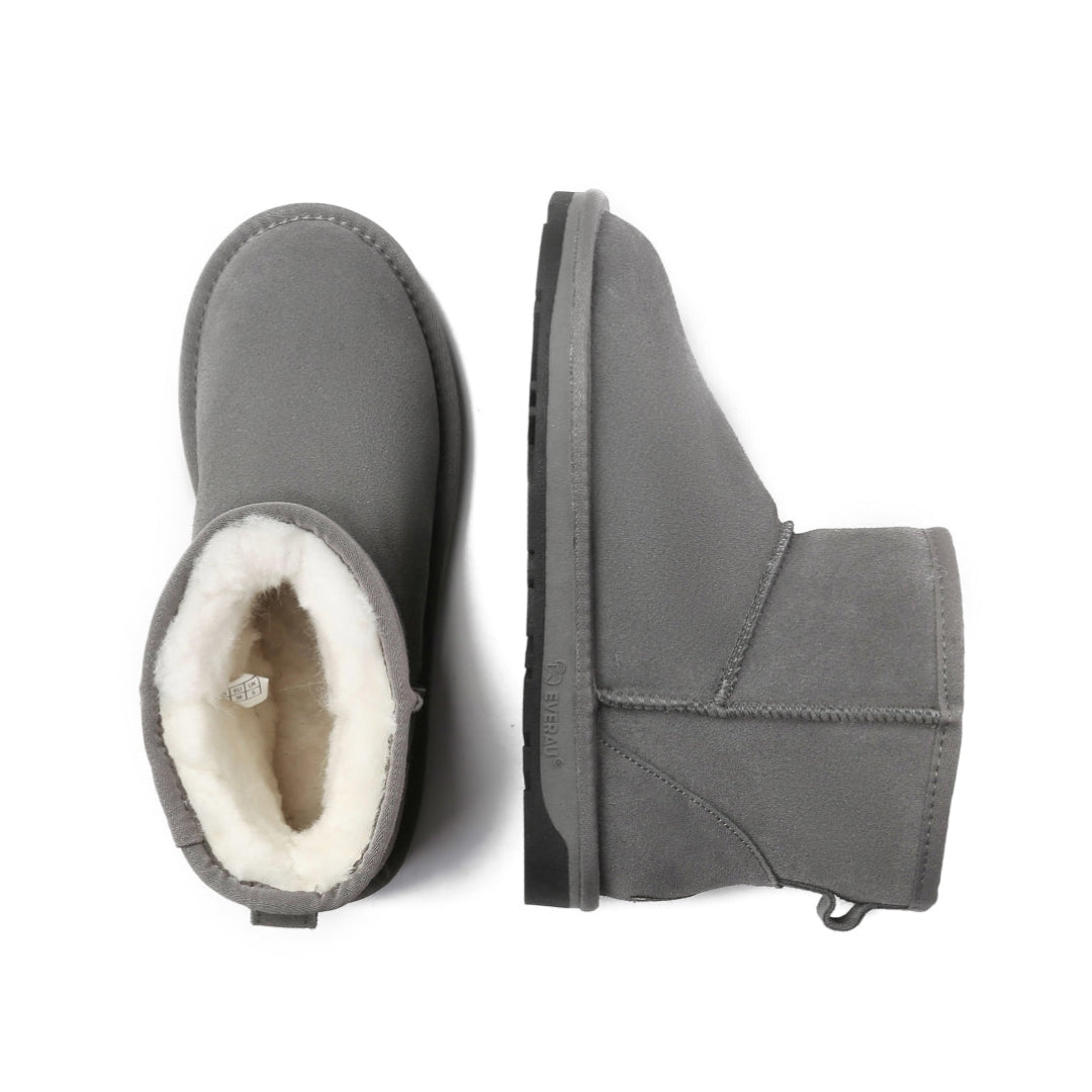 EVERAU Falcon Grey Mini Classic Boots Botki Szare