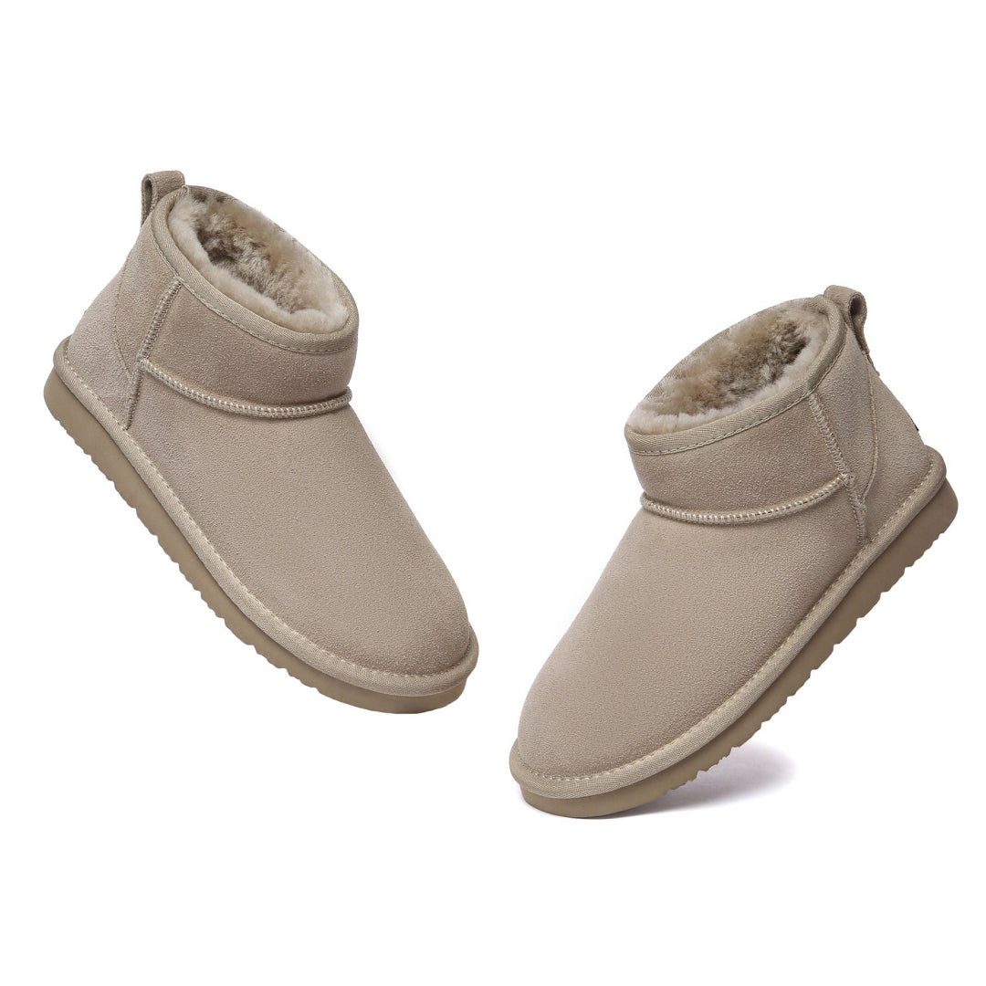 EVERAU Finch Sand Ultra Mini Classic Boots Botki Beżowe