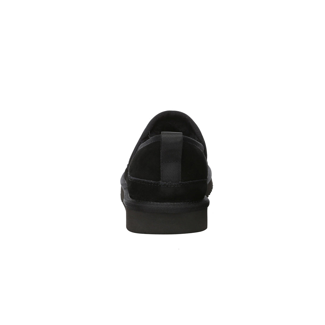 EVERAU Galah Black Slip On Niskie Botki Czarne