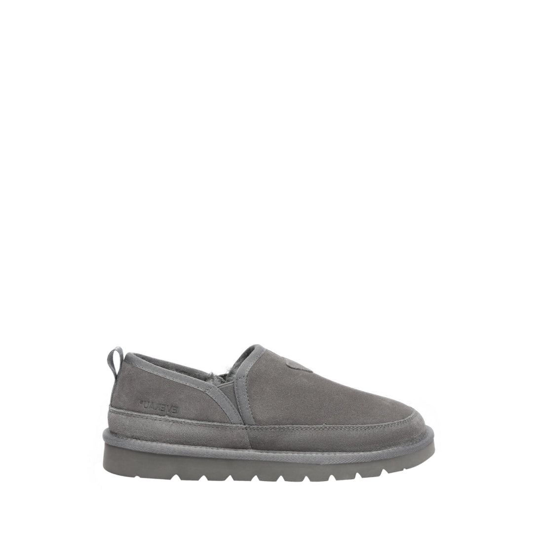 EVERAU Galah Grey Slip On Niskie Botki Szare