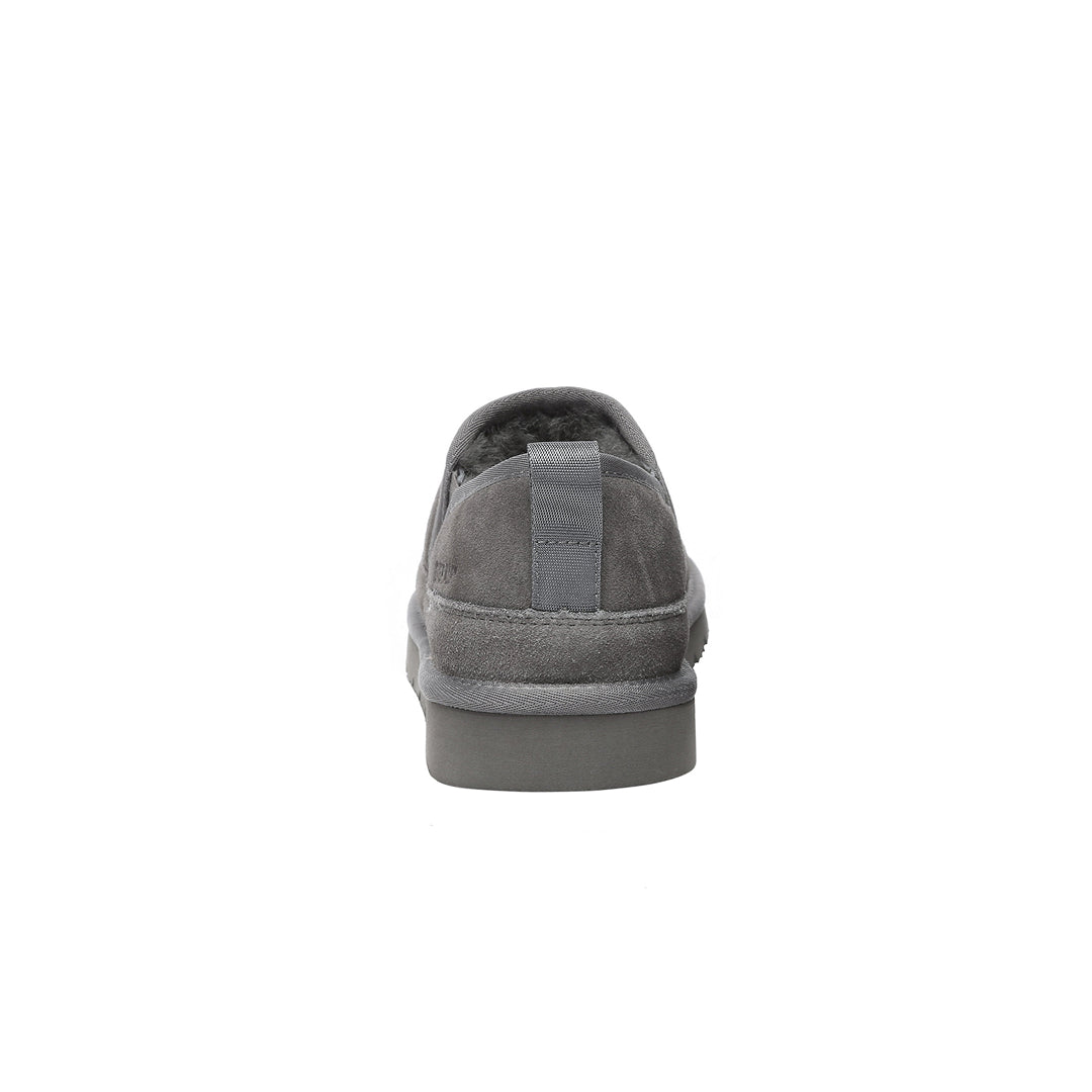 EVERAU Galah Grey Slip On Niskie botki Szare