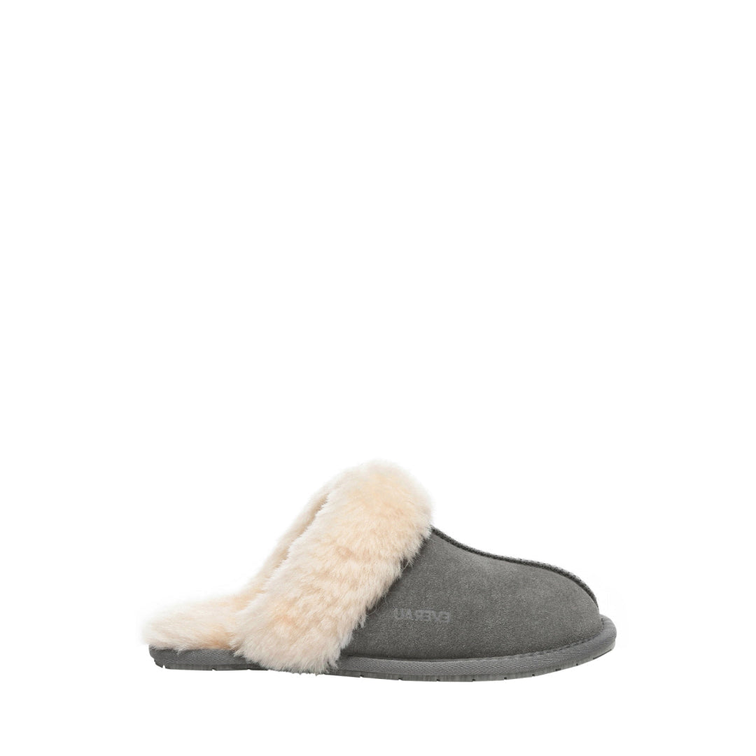 EVERAU Harrier Grey Slippers Kapcie Ciemno Szare