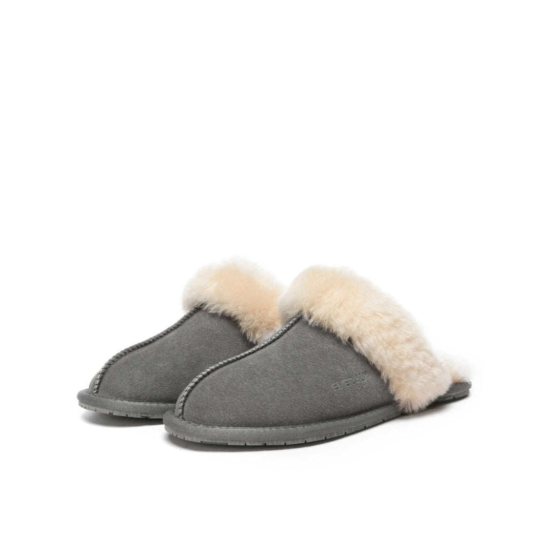 EVERAU Harrier Grey Slippers Kapcie Ciemno szare