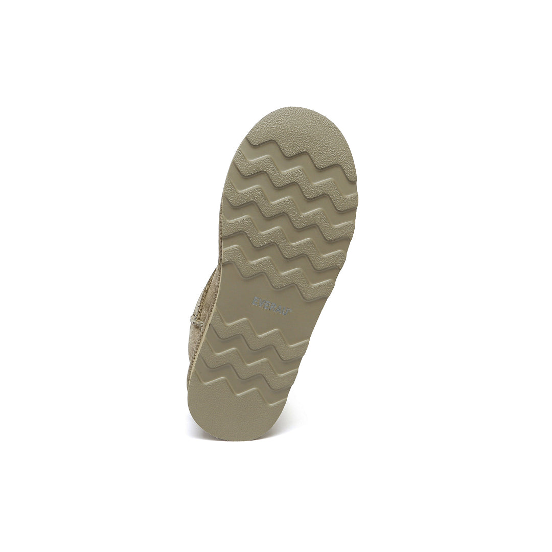 EVERAU Heron Caribou Ultra Mini Platform Boots Botki Zielone