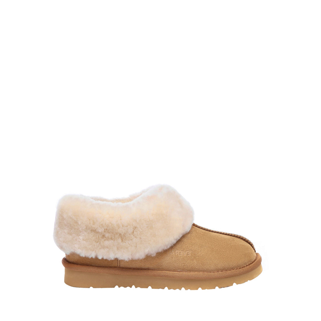 EVERAU Ibis Chestnut Slippers Kapcie Brązowe