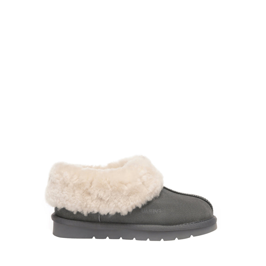EVERAU Ibis Grey Slippers Kapcie Szare